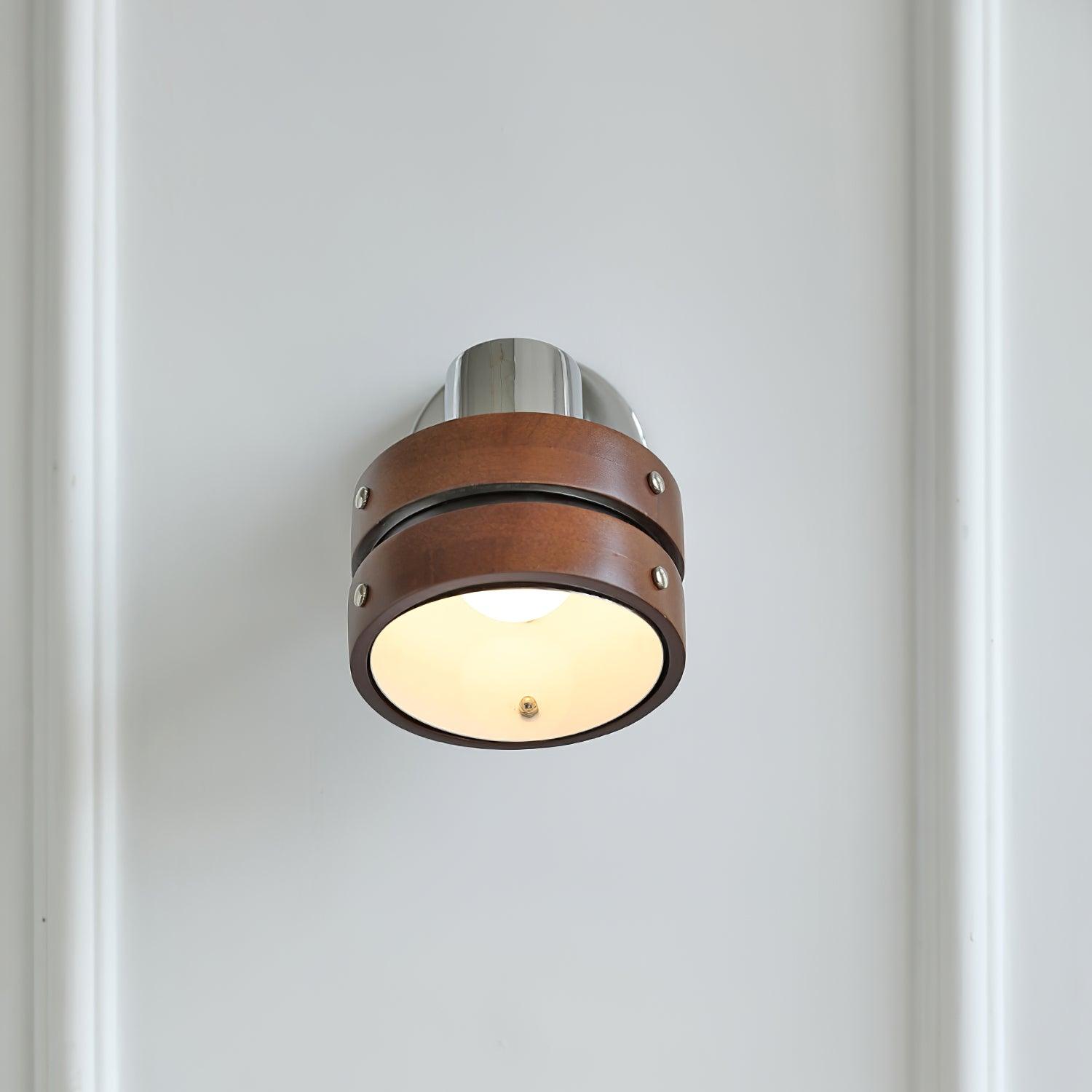 Solis Applique Murale Moderne Minimaliste en Bois