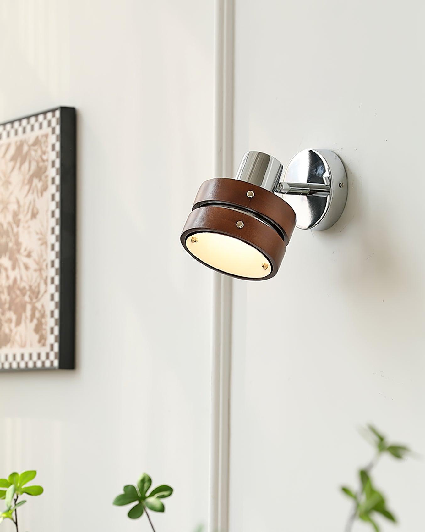 Solis Applique Murale Moderne Minimaliste en Bois