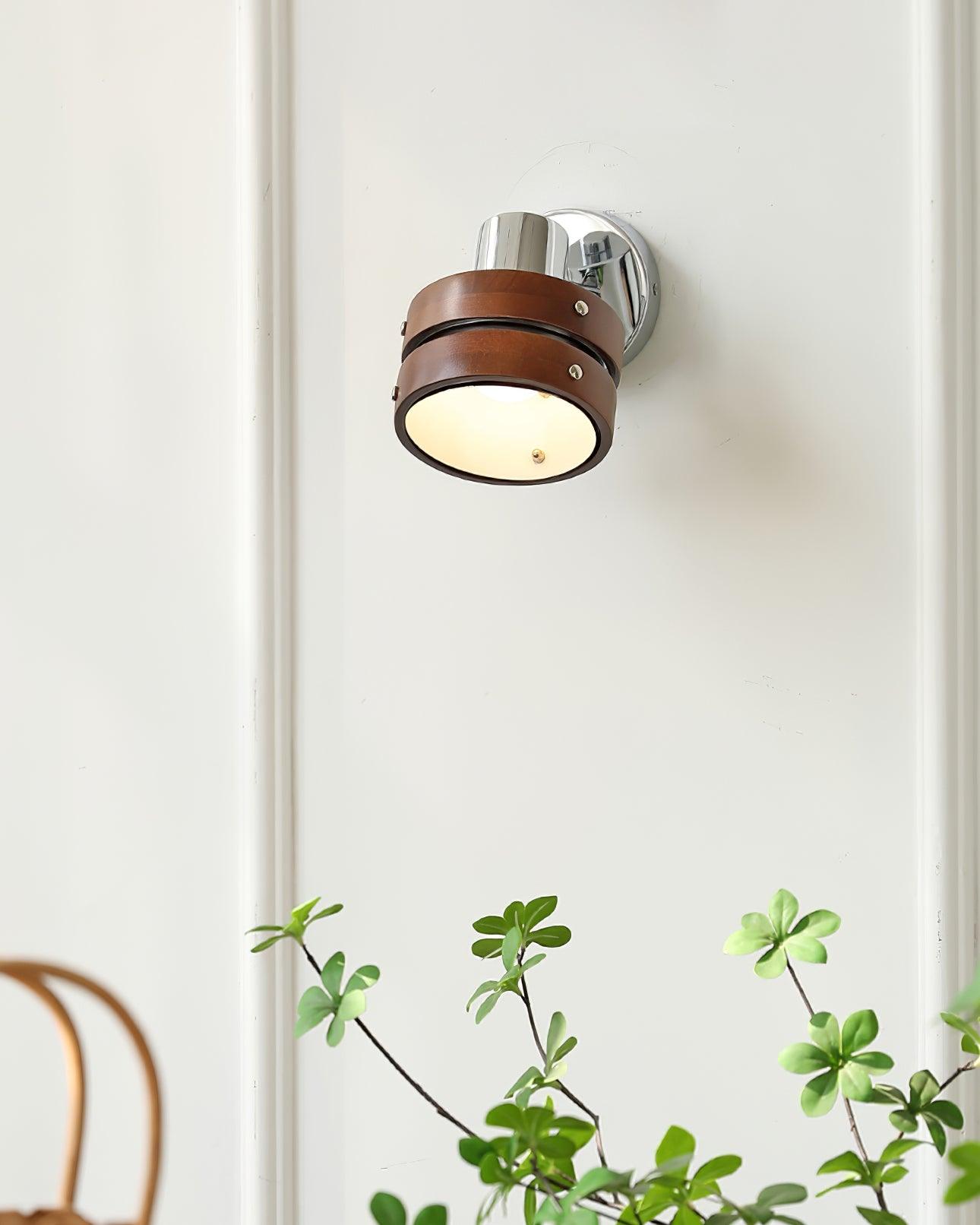 Solis Applique Murale Moderne Minimaliste en Bois