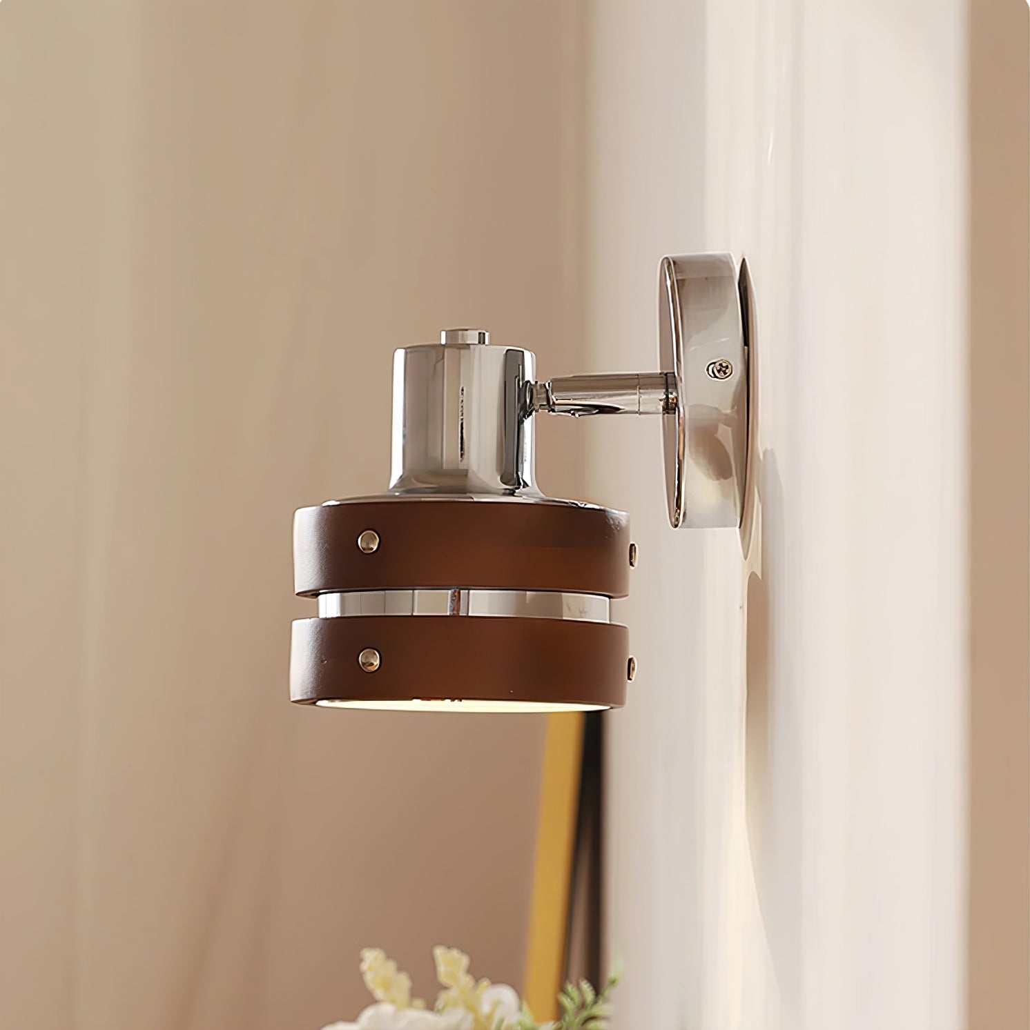 Zanorir Applique Murale en Noyer Art Nordique Premium