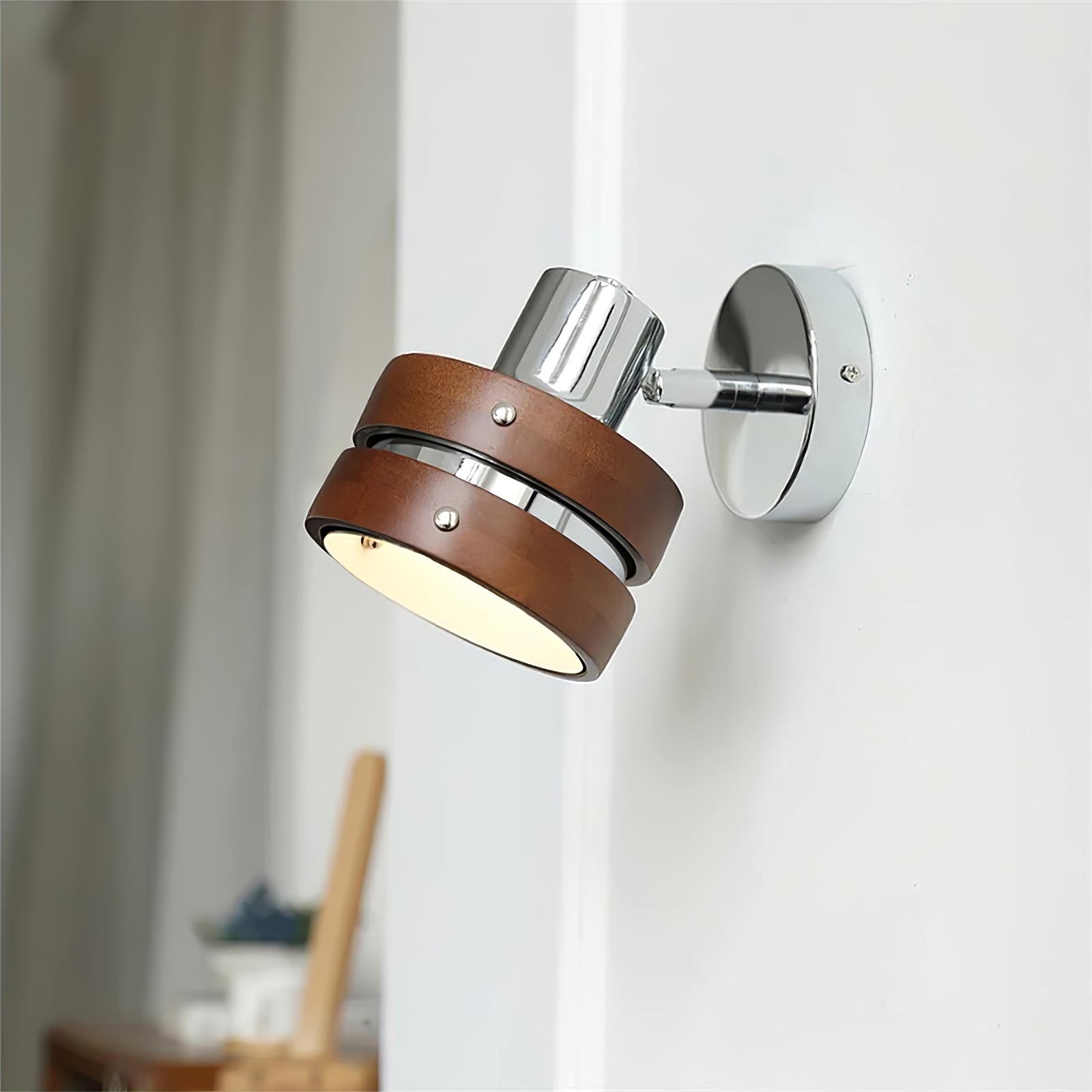 Zanorir Applique Murale en Noyer Art Nordique Premium