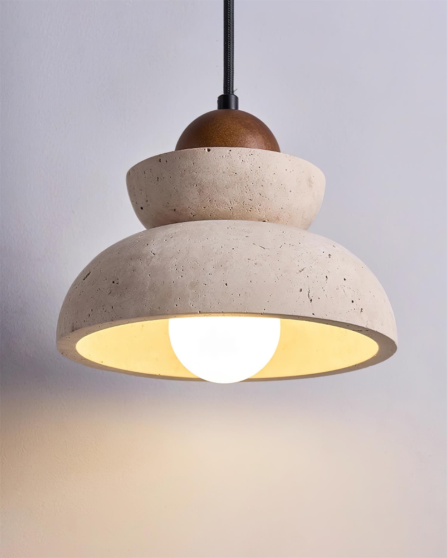 Nova Suspension Moderne Nordic en Bois