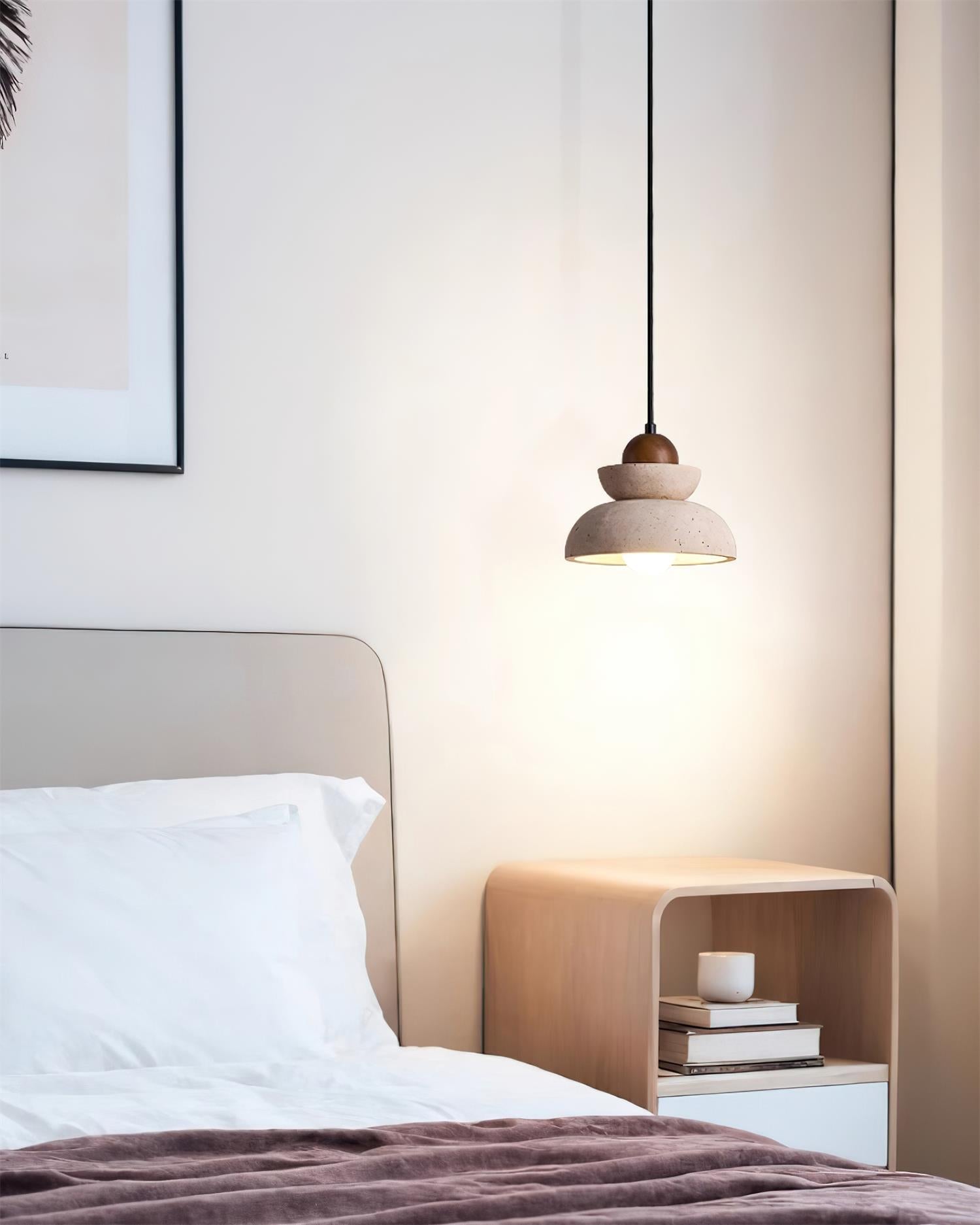 Nova Suspension Moderne Nordic en Bois