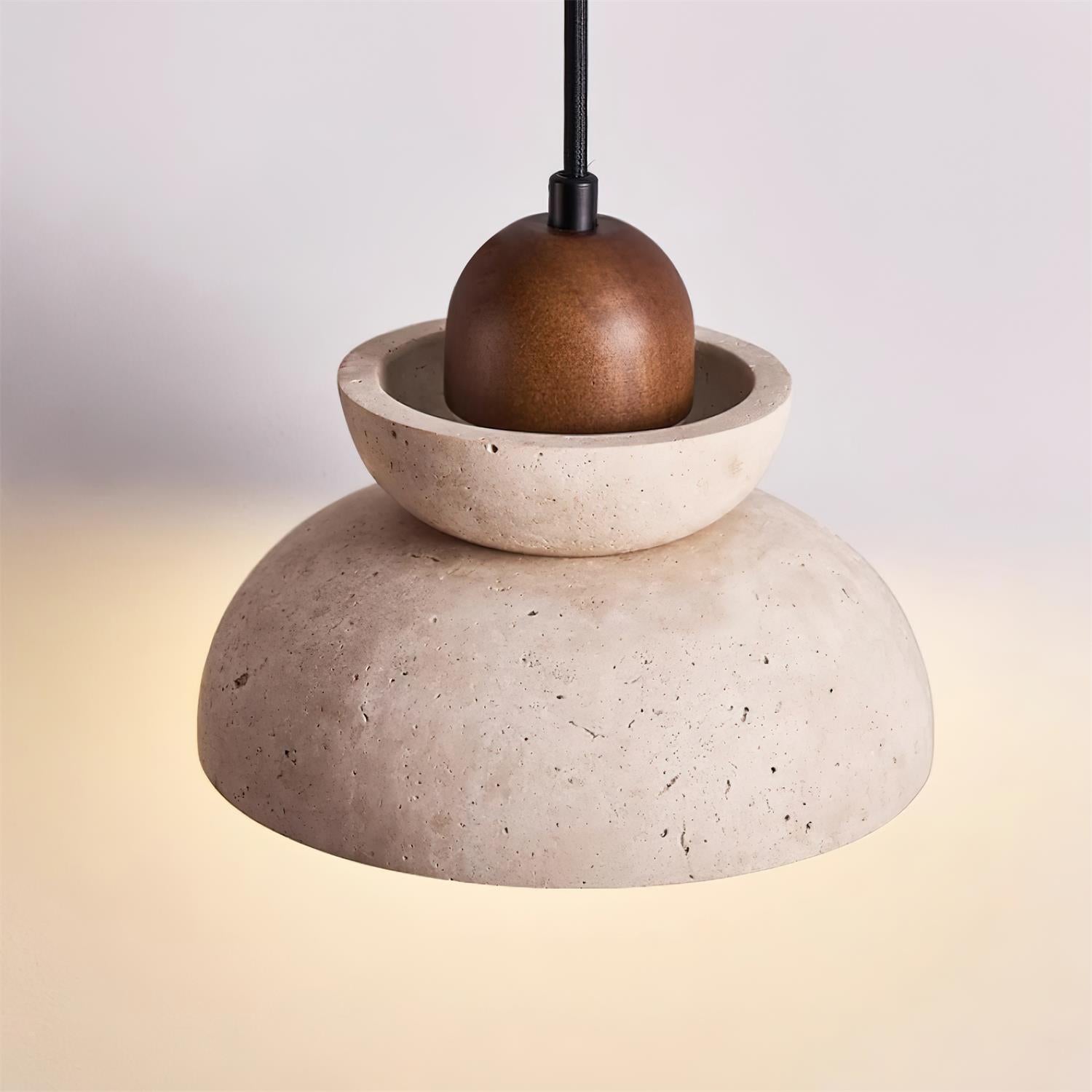 Nova Suspension Moderne Nordic en Bois
