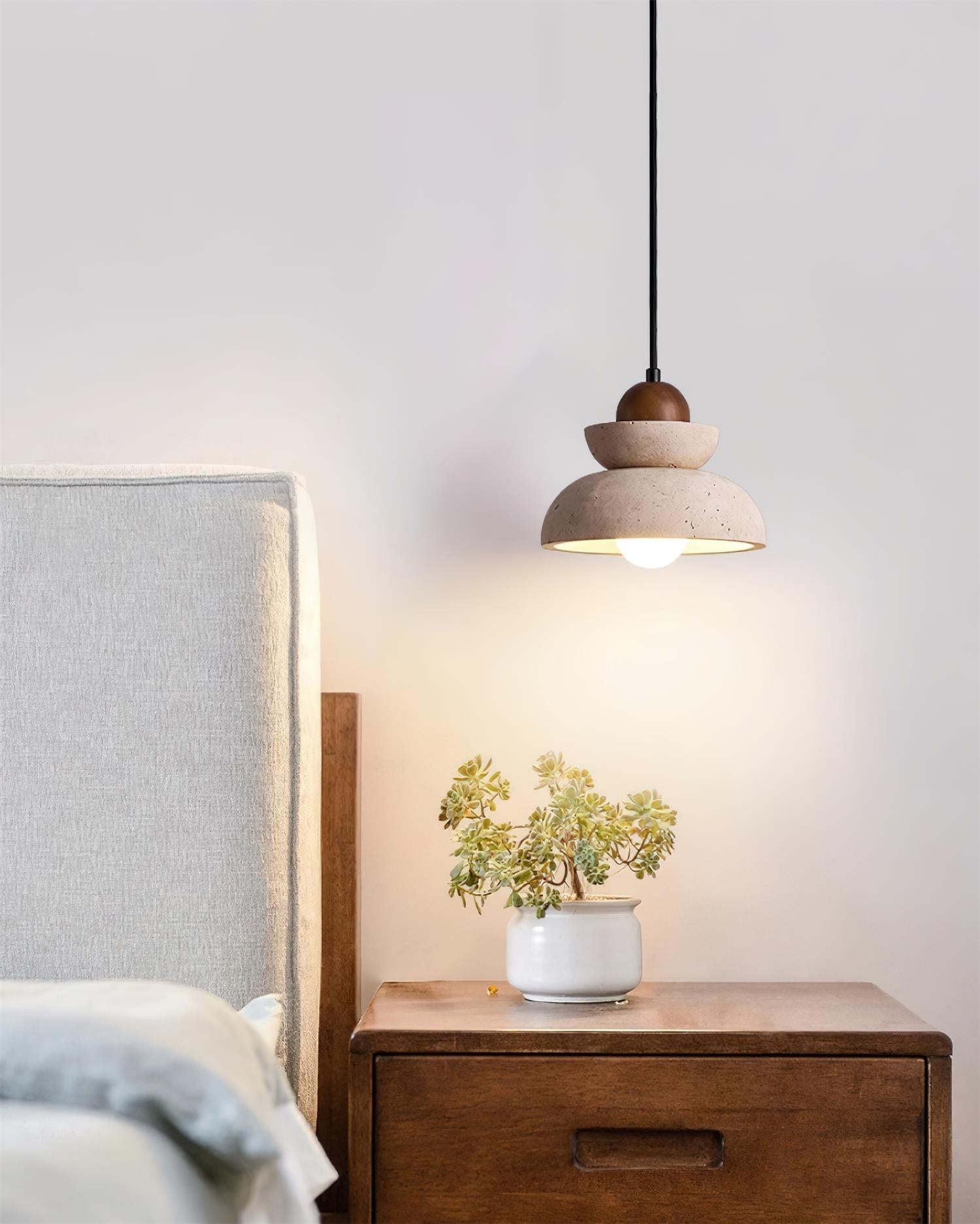 Nova Suspension Moderne Nordic en Bois