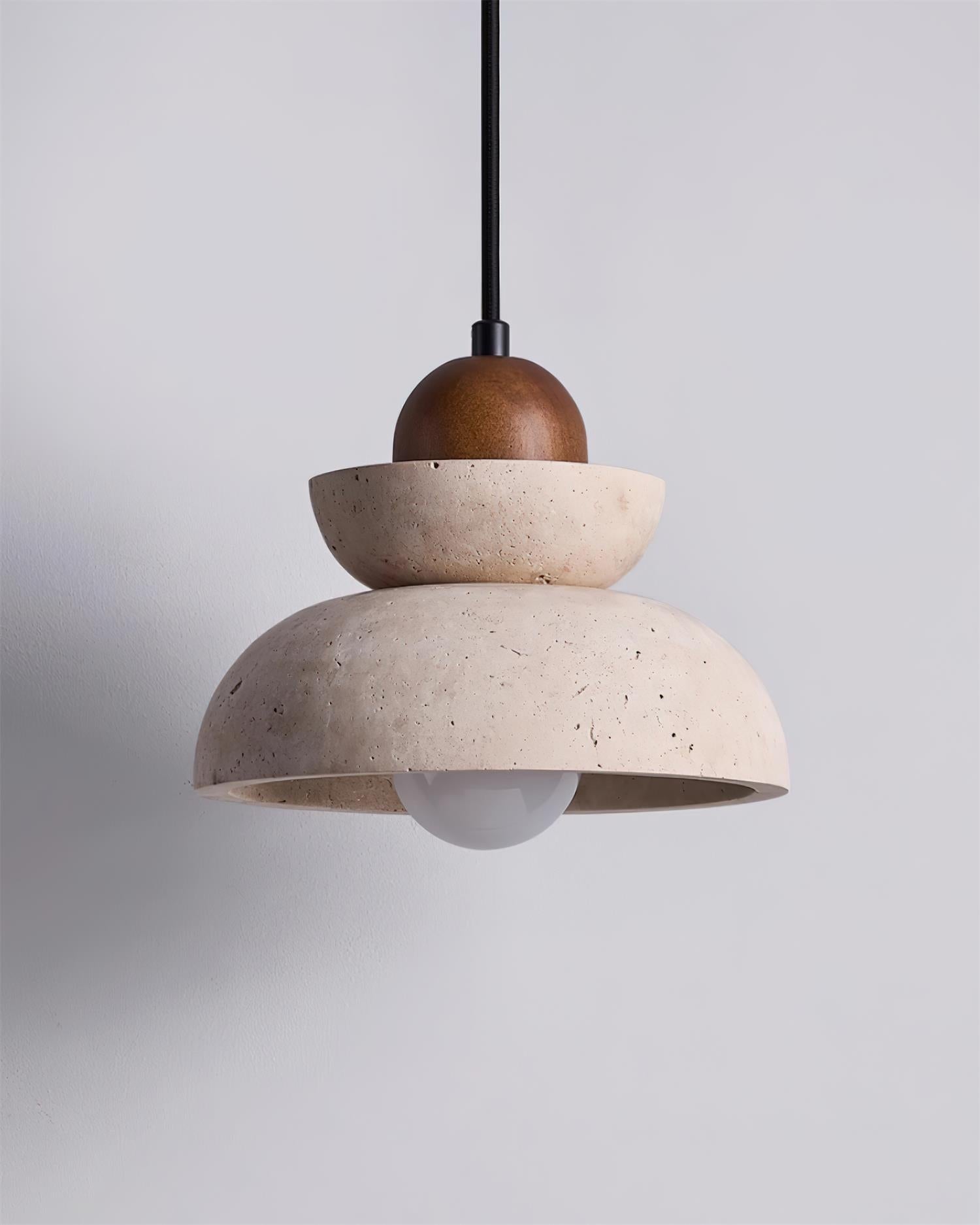 Nova Suspension Moderne Nordic en Bois