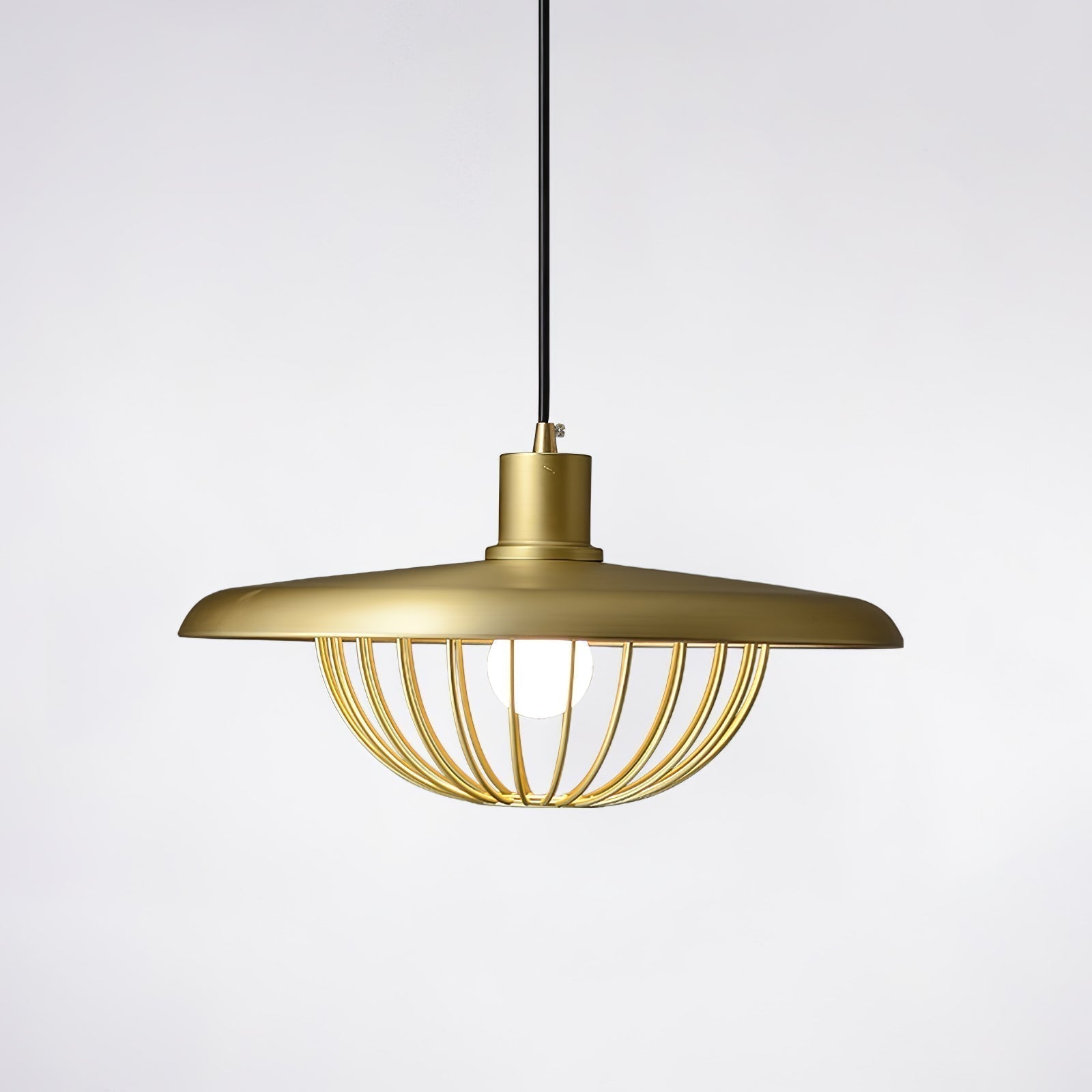 Elanora Wood Retro Vintage Pendant Lamp
