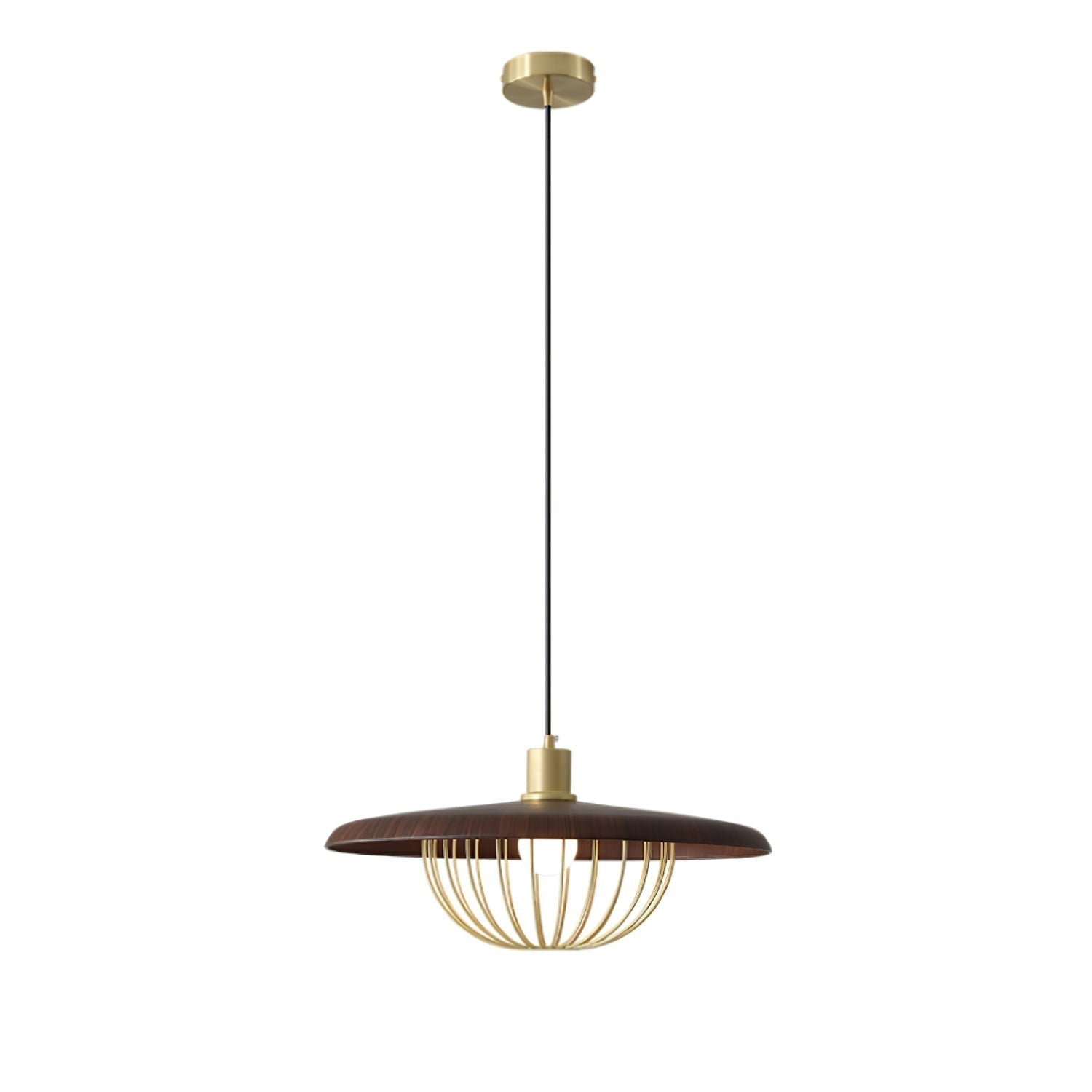 Elanora Wood Retro Vintage Pendant Lamp