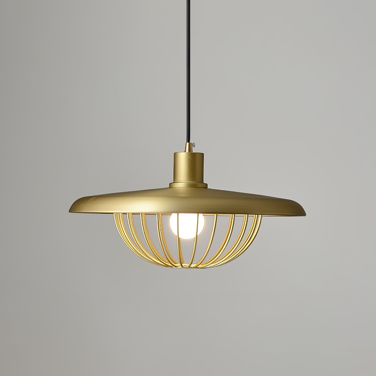 Elanora Wood Retro Vintage Pendant Lamp