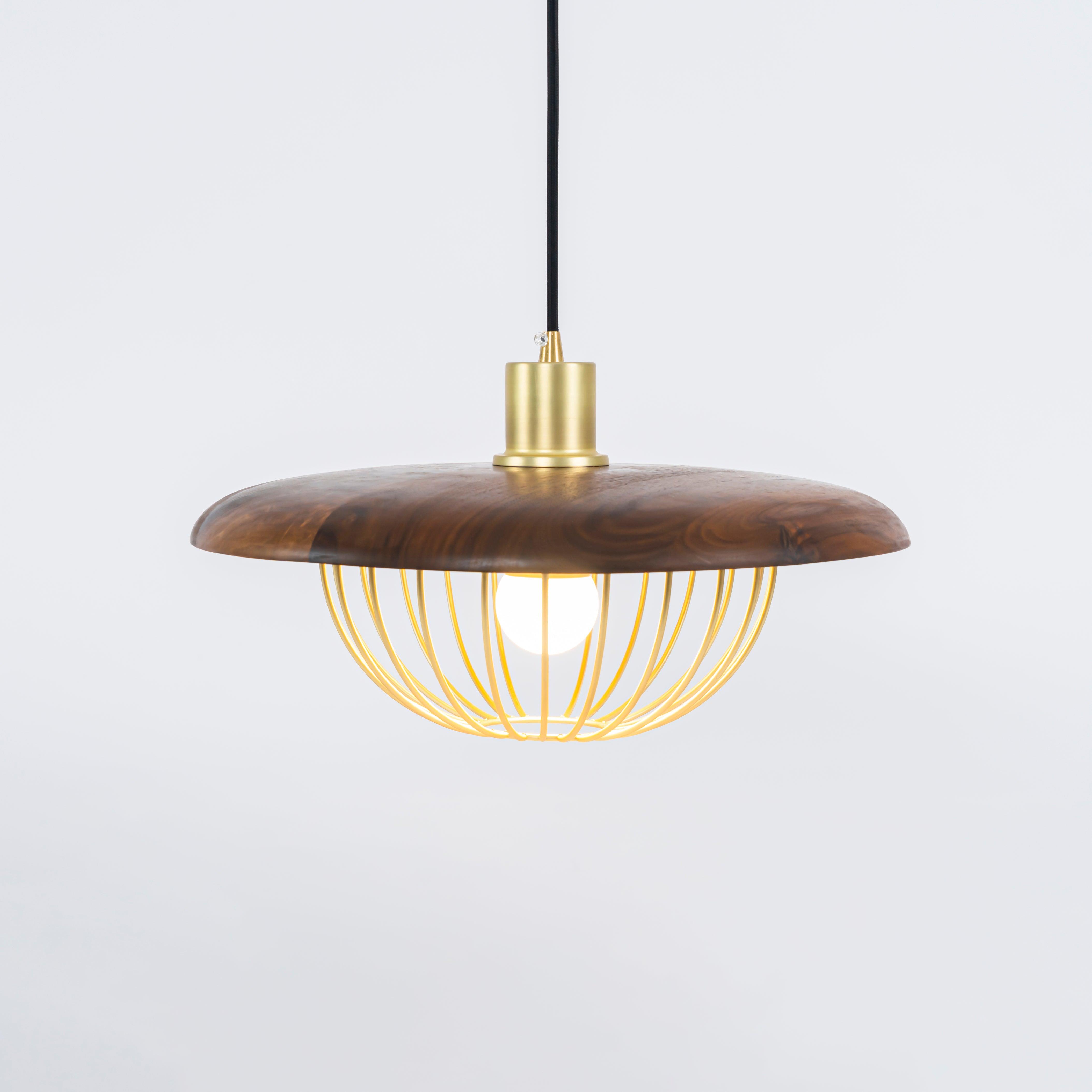 Elanora Wood Retro Vintage Pendant Lamp