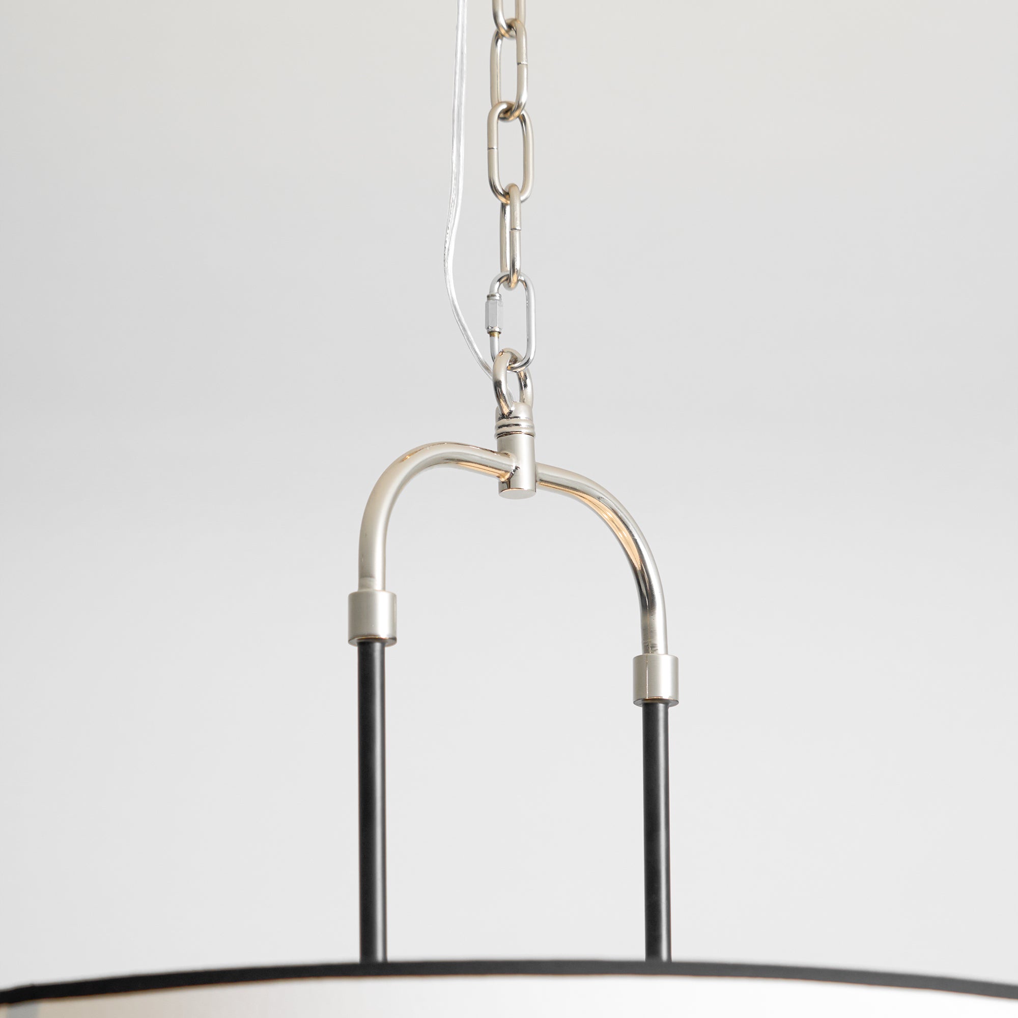 Aurzorora Vintage Industrial Brass Fabric Pendant Lamp