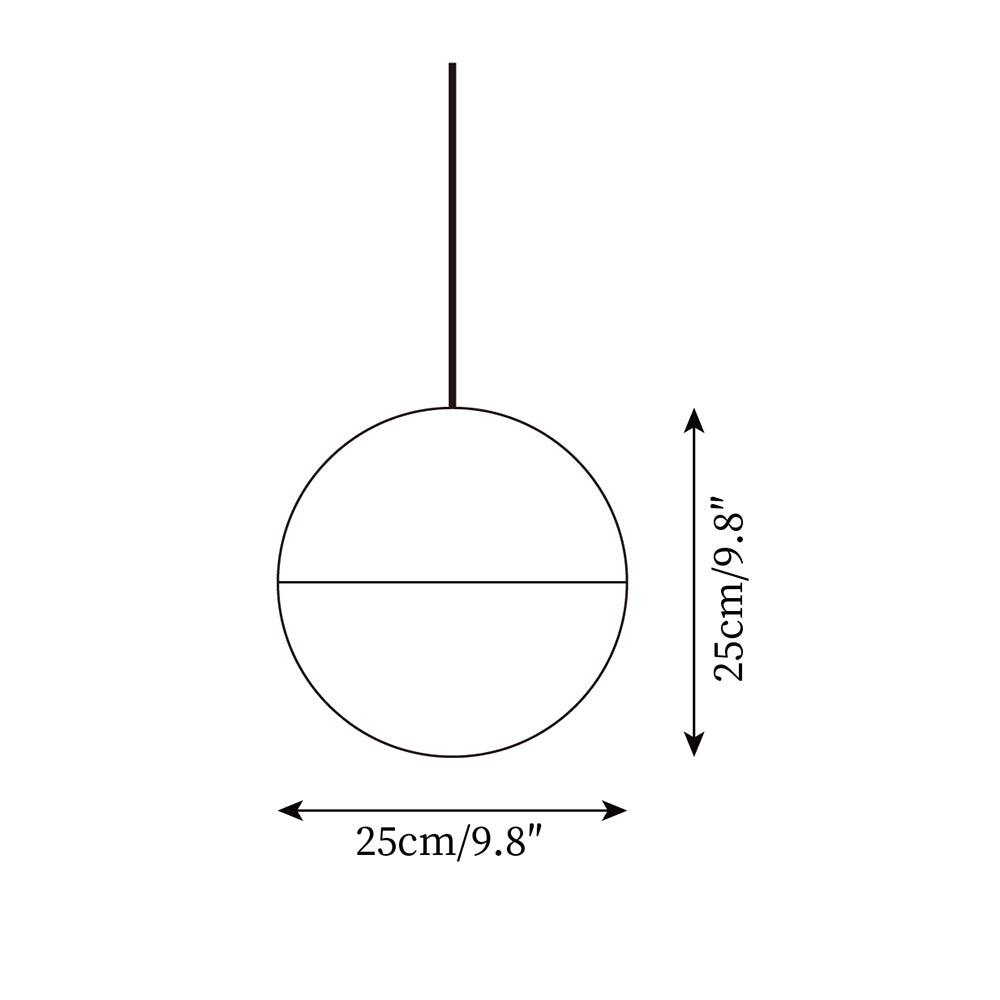 Cone Suspension Abat-jour Conique Noir pour Style Industriel Moderne