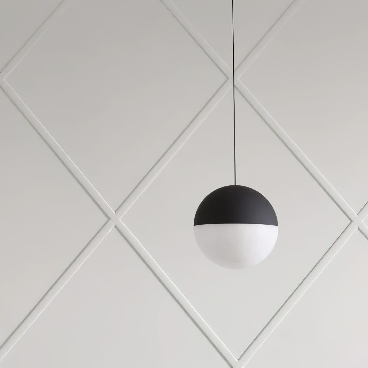 Cone Suspension Abat-jour Conique Noir pour Style Industriel Moderne