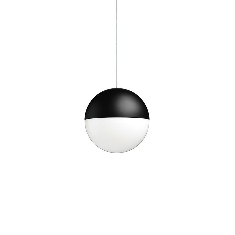 Cone Suspension Abat-jour Conique Noir pour Style Industriel Moderne