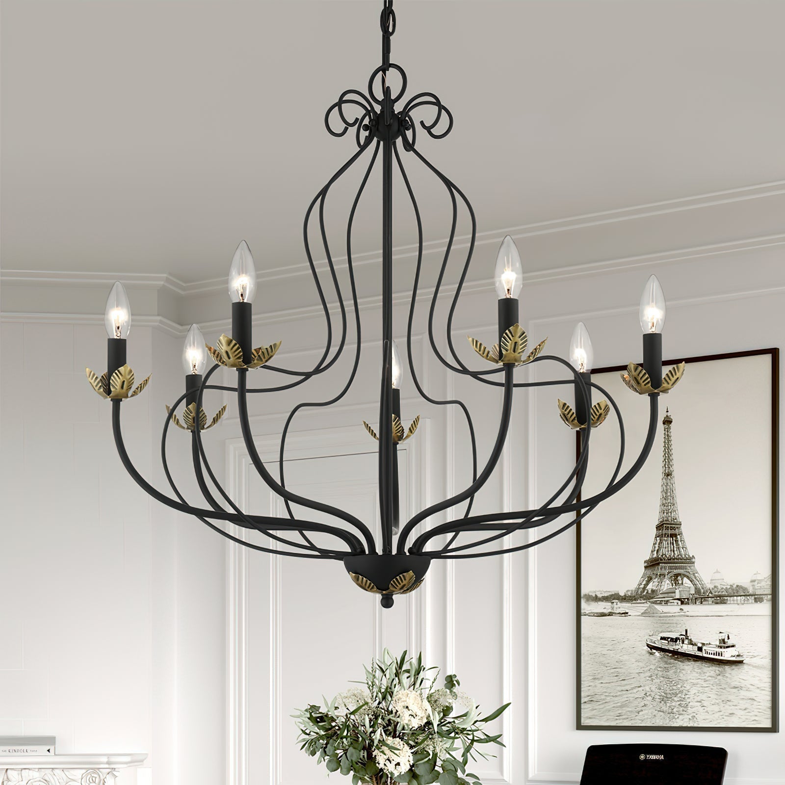 Avtalan Lustre Métal Industriel Vintage