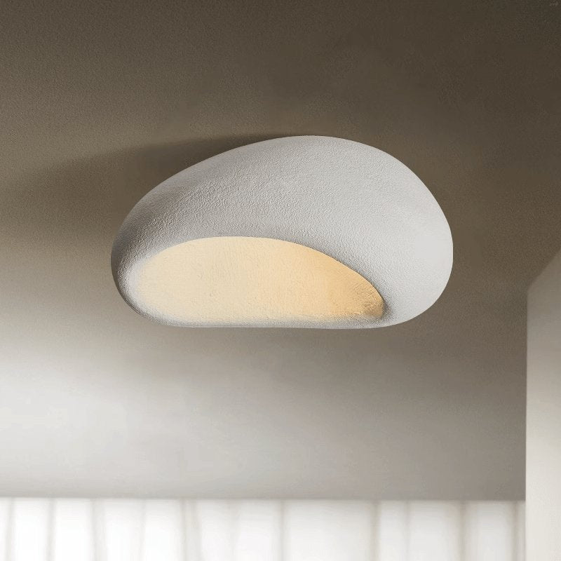 Solara Plafonnier avec Lune Japonaise Wabi-Sabi