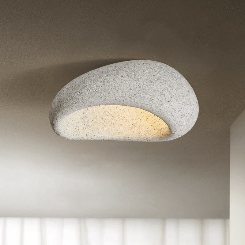 Solara Plafonnier avec Lune Japonaise Wabi-Sabi