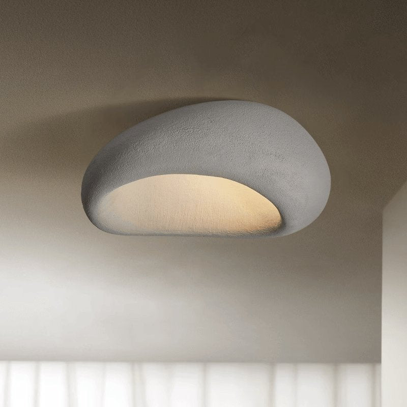 Solara Plafonnier avec Lune Japonaise Wabi-Sabi