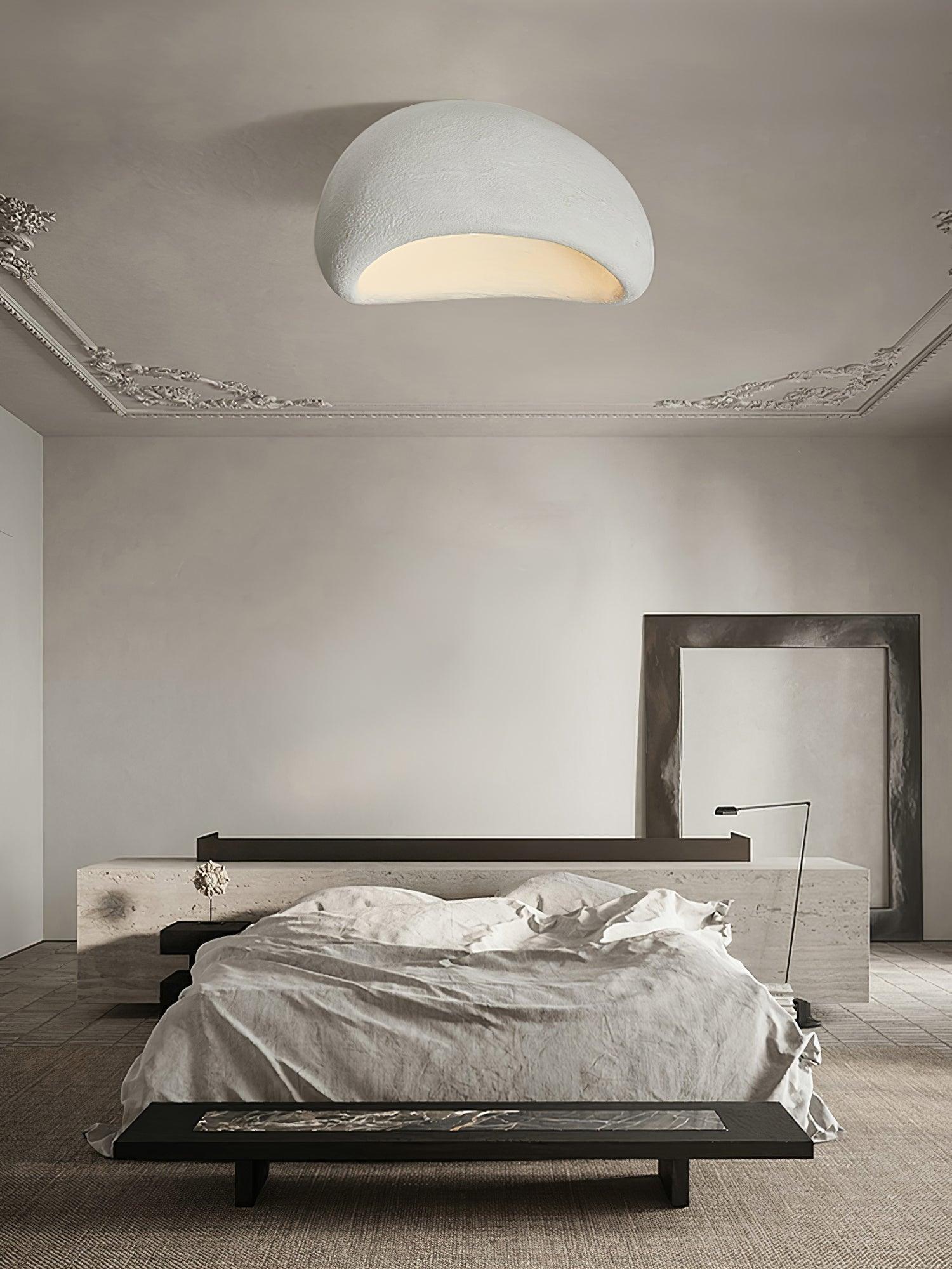 Solara Plafonnier avec Lune Japonaise Wabi-Sabi