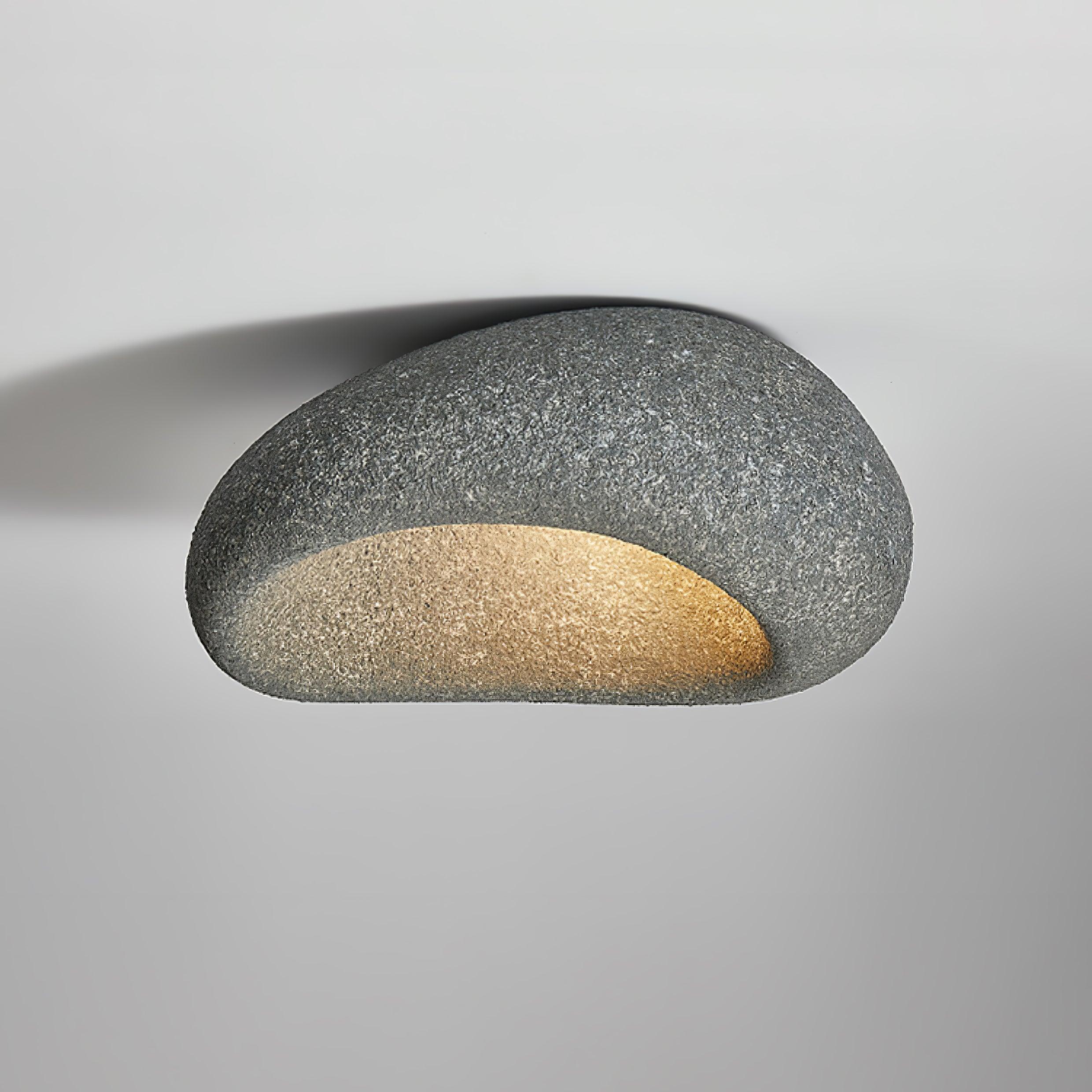 Solara Plafonnier avec Lune Japonaise Wabi-Sabi