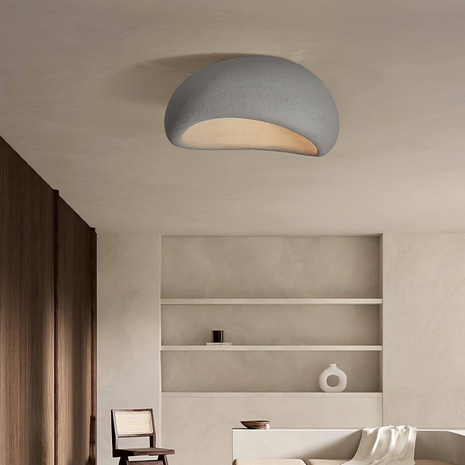 Solara Plafonnier avec Lune Japonaise Wabi-Sabi