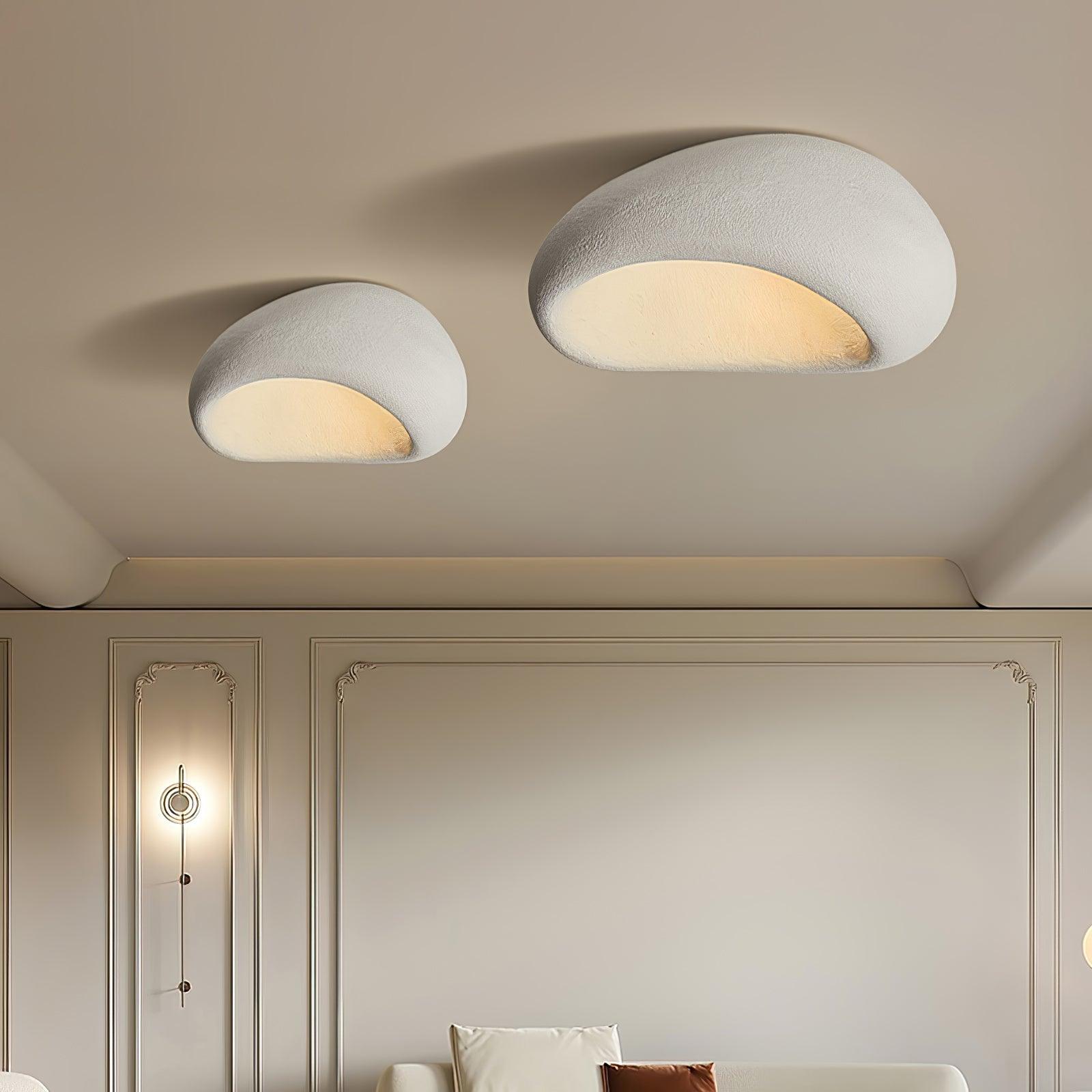Solara Plafonnier avec Lune Japonaise Wabi-Sabi