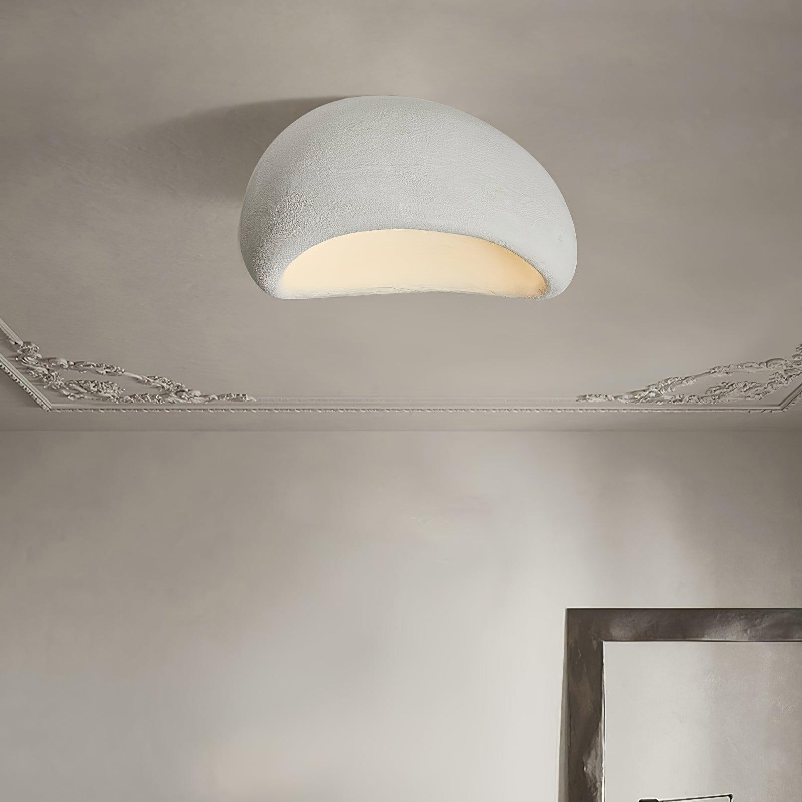 Solara Plafonnier avec Lune Japonaise Wabi-Sabi