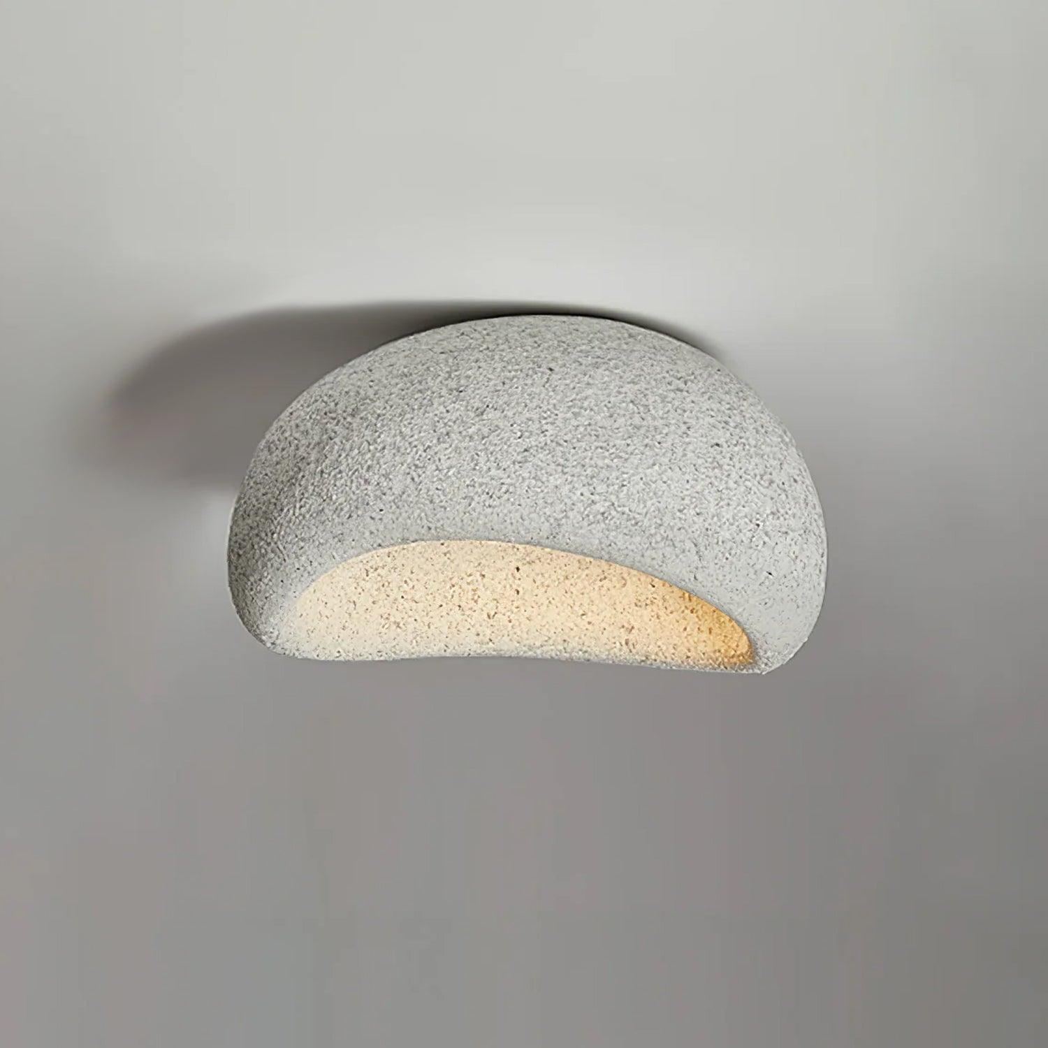 Solara Plafonnier avec Lune Japonaise Wabi-Sabi