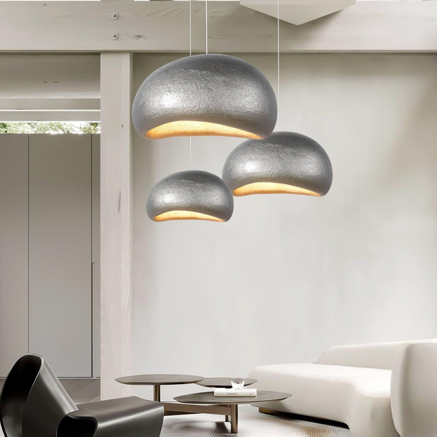 Luminara Suspension Métal Moderne Organique