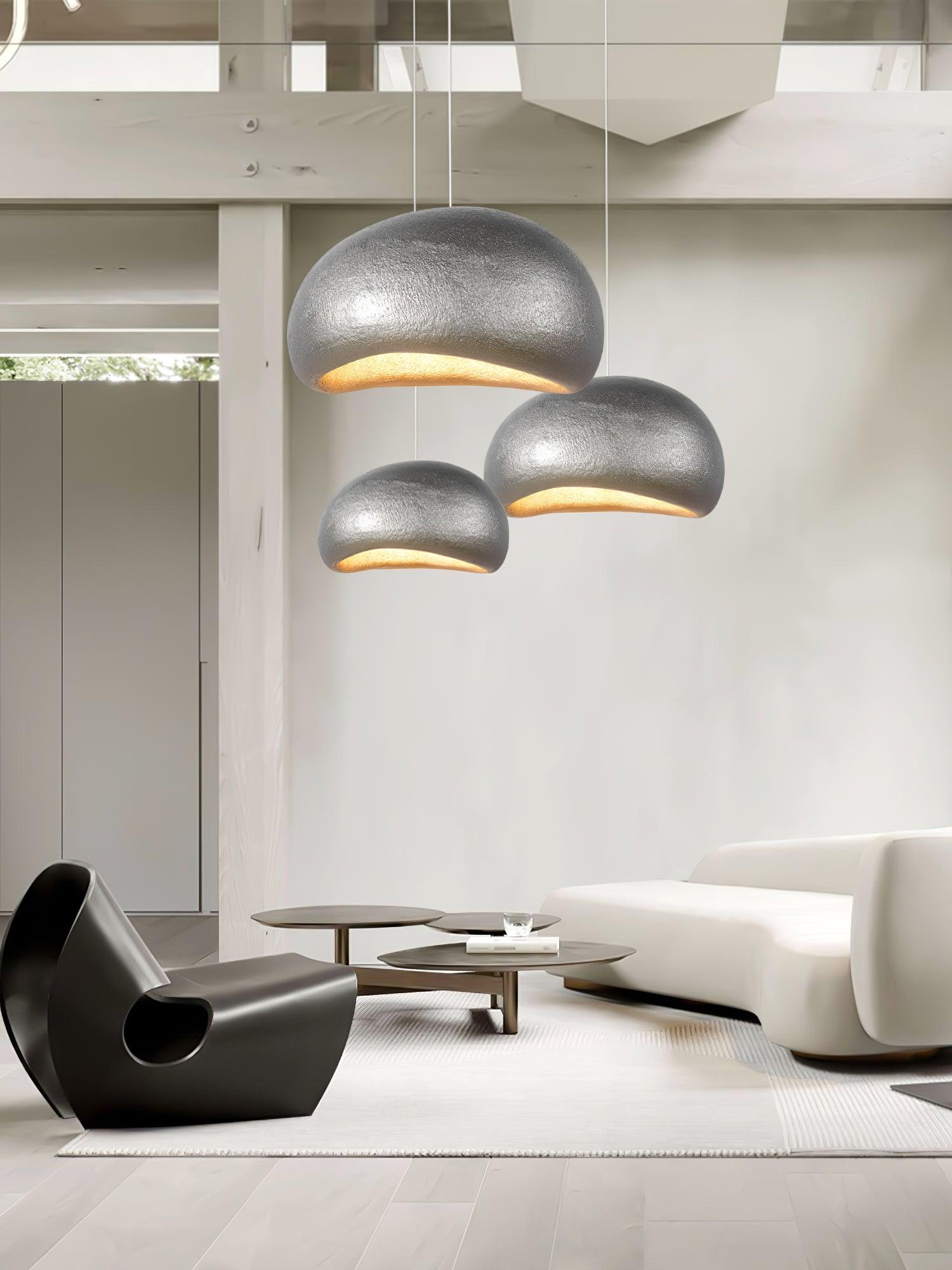 Luminara Suspension Métal Moderne Organique