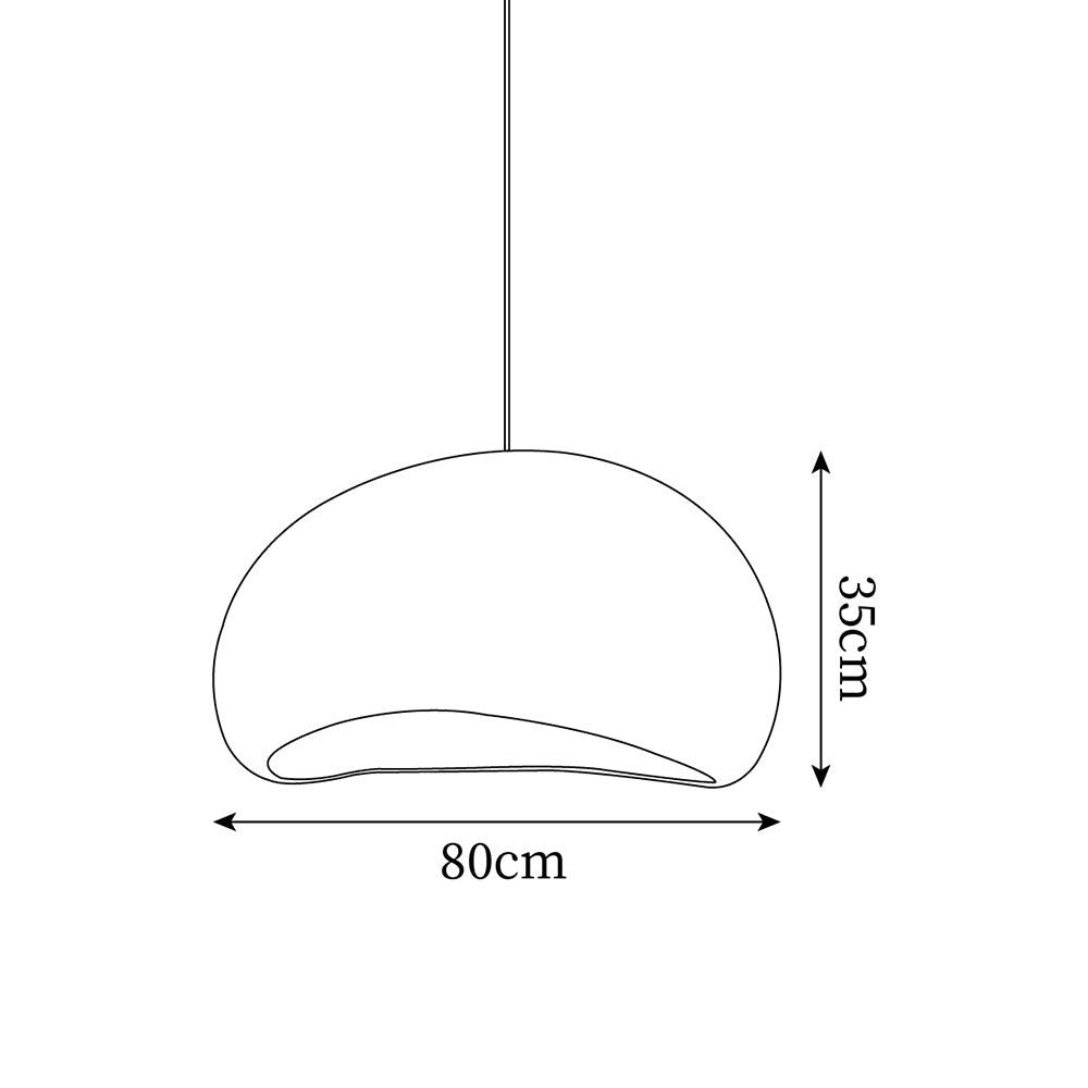 Luminara Suspension Métal Moderne Organique