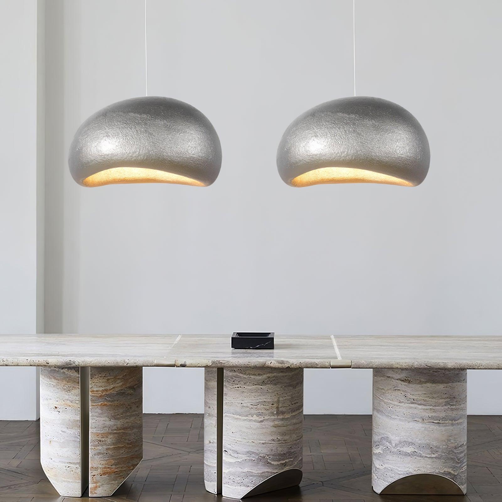 Luminara Suspension Métal Moderne Organique