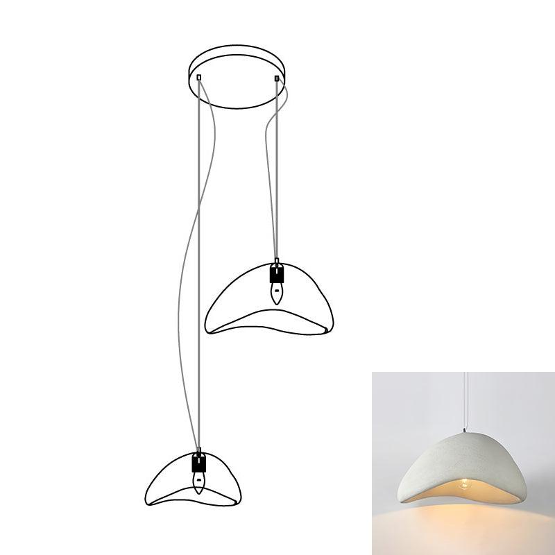Lustra Suspension Lampe Nuage Blanc Minimaliste