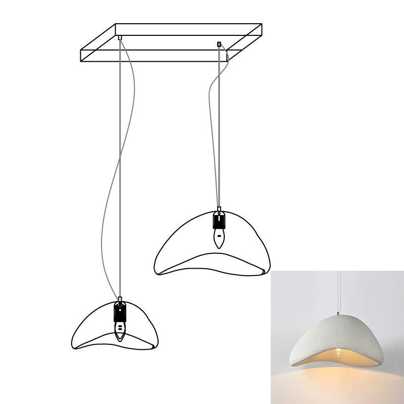 Lustra Suspension Lampe Nuage Blanc Minimaliste