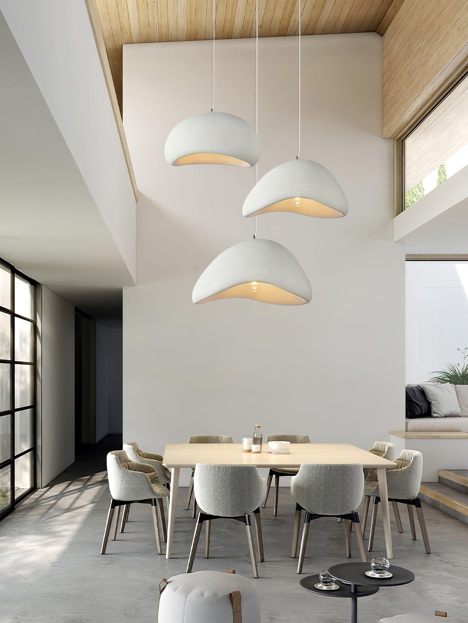 Lustra Suspension Lampe Nuage Blanc Minimaliste