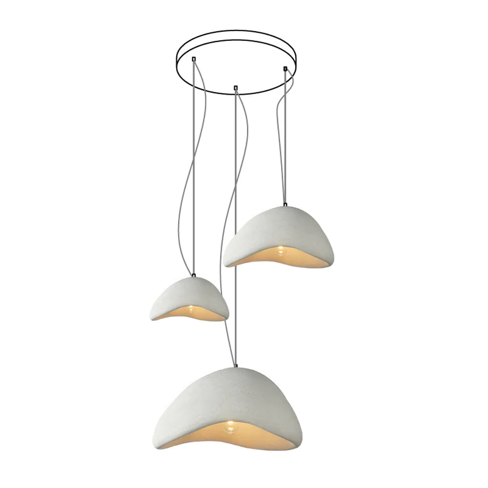 Lustra Suspension Lampe Nuage Blanc Minimaliste