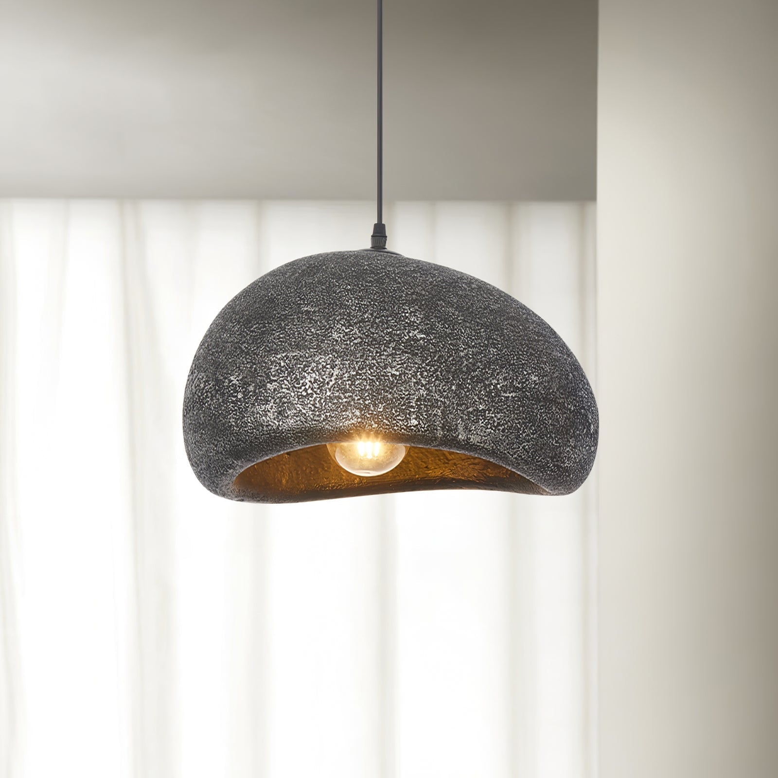 Regina Lampe Suspendue Grain Organique Texturé
