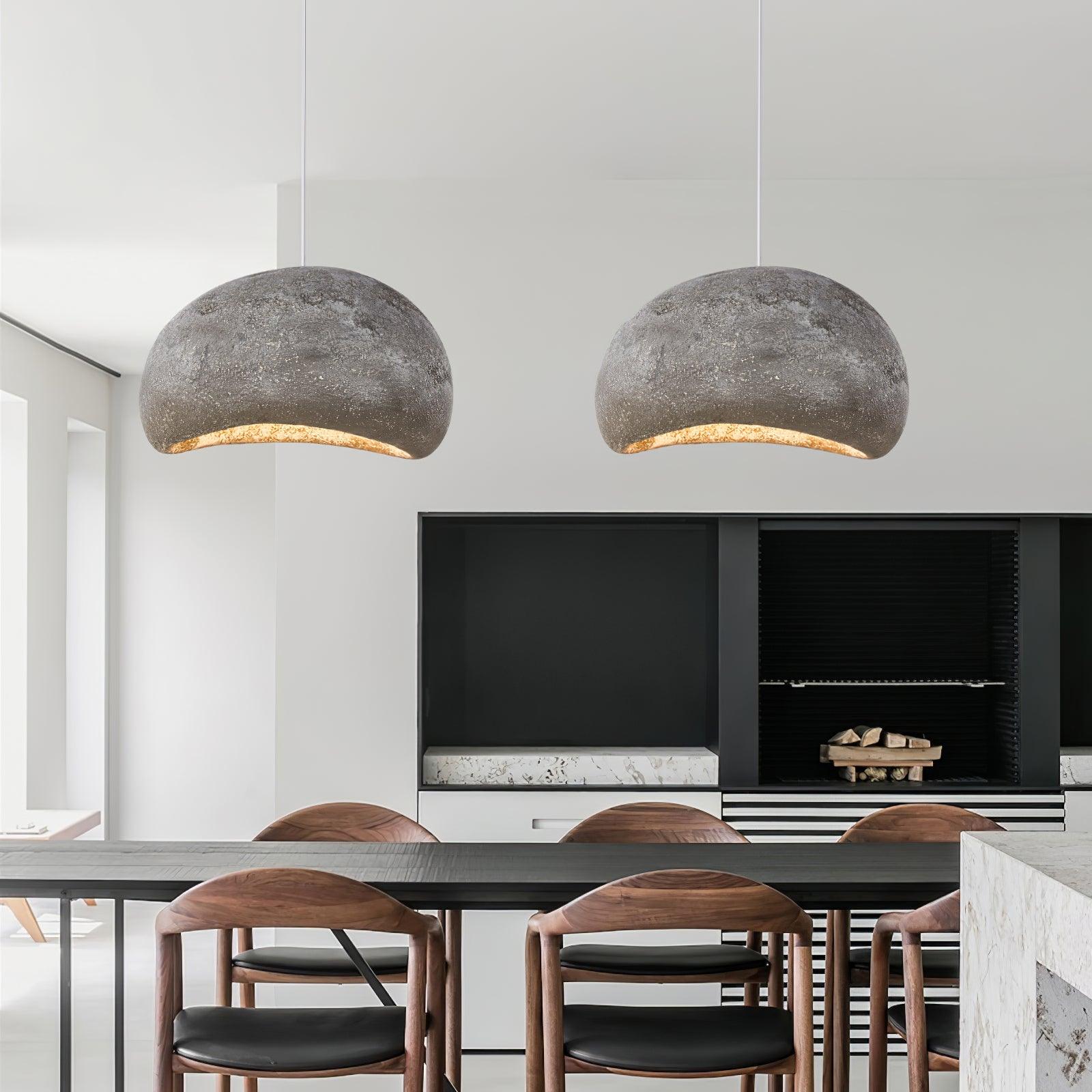 Regina Lampe Suspendue Grain Organique Texturé
