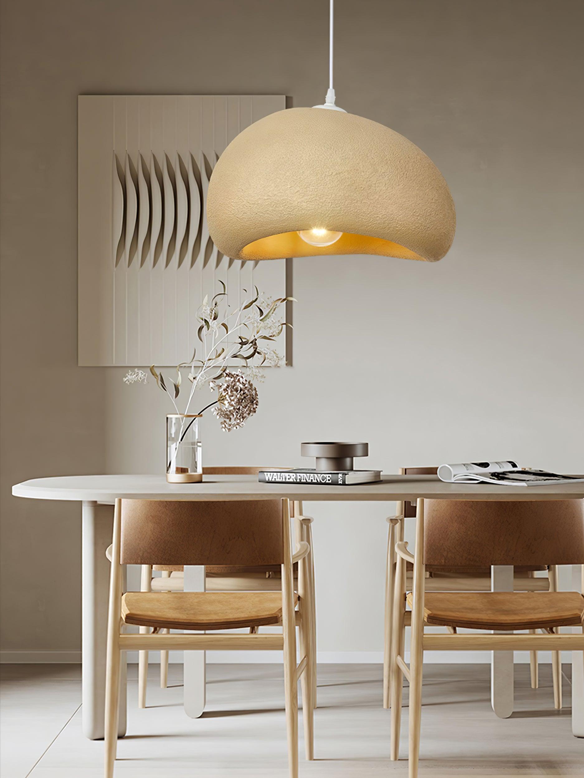 Regina Lampe Suspendue Grain Organique Texturé