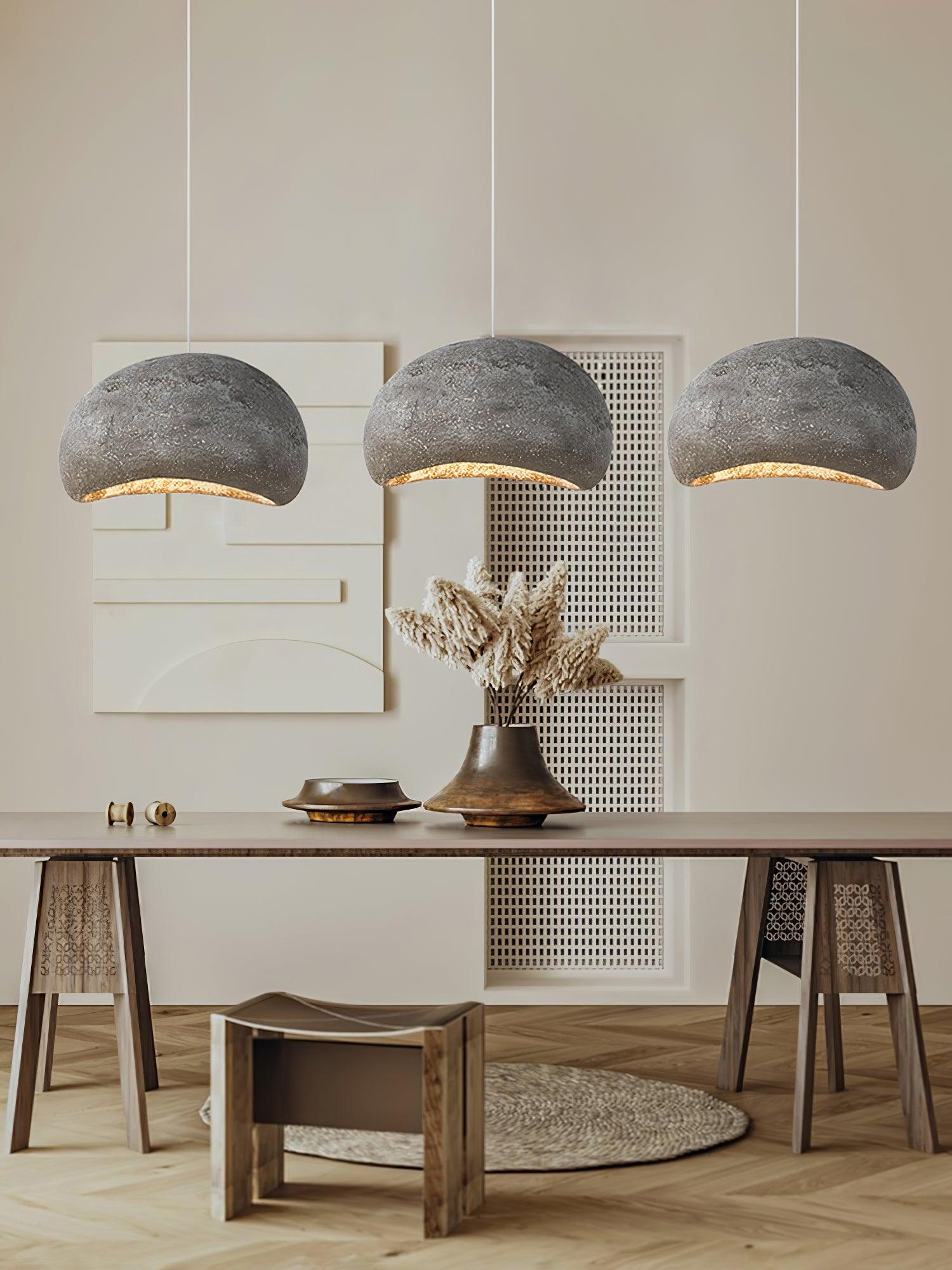 Regina Lampe Suspendue Grain Organique Texturé