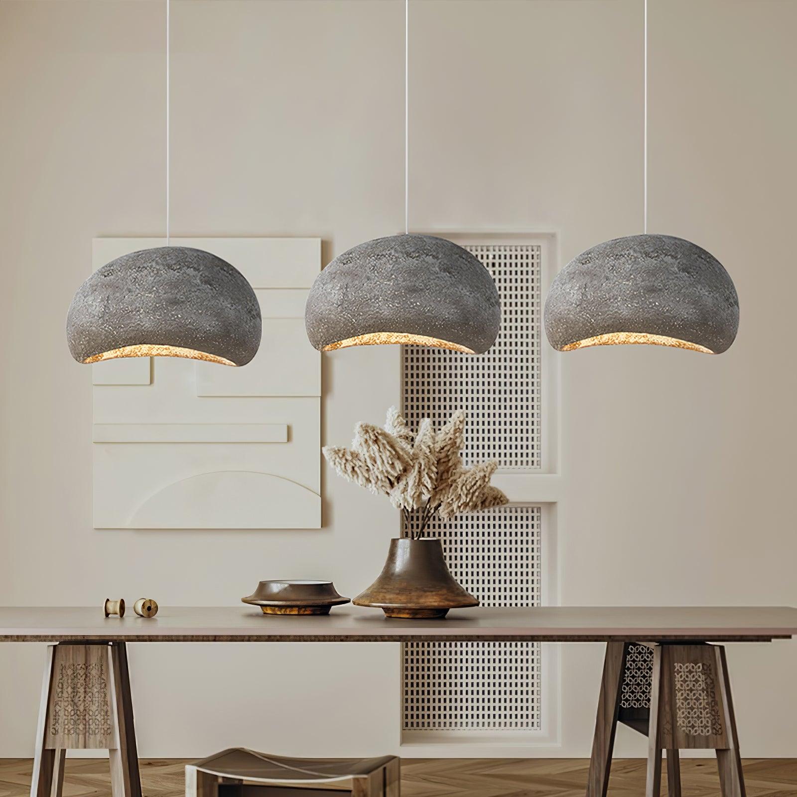 Regina Lampe Suspendue Grain Organique Texturé