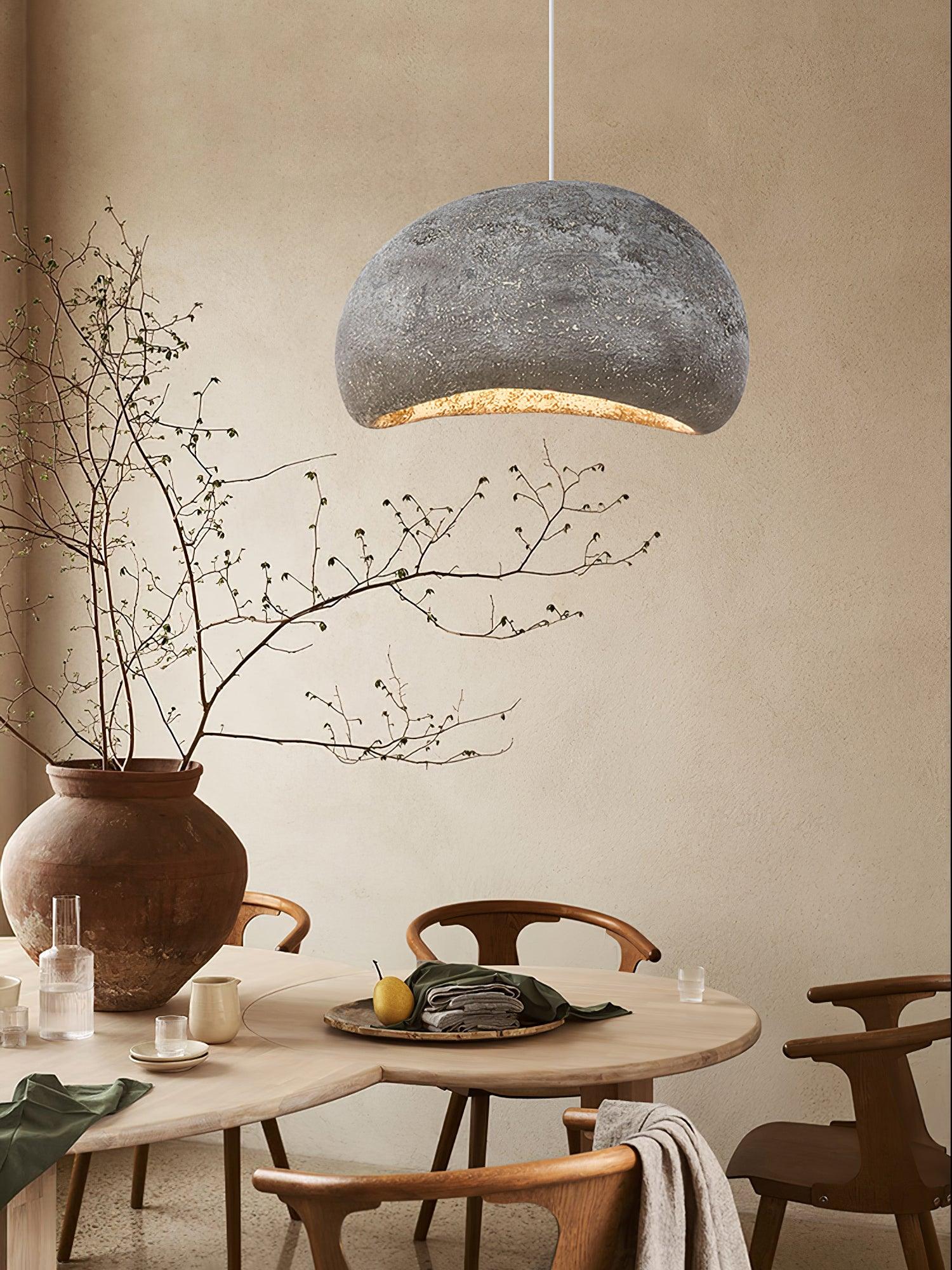 Regina Lampe Suspendue Grain Organique Texturé