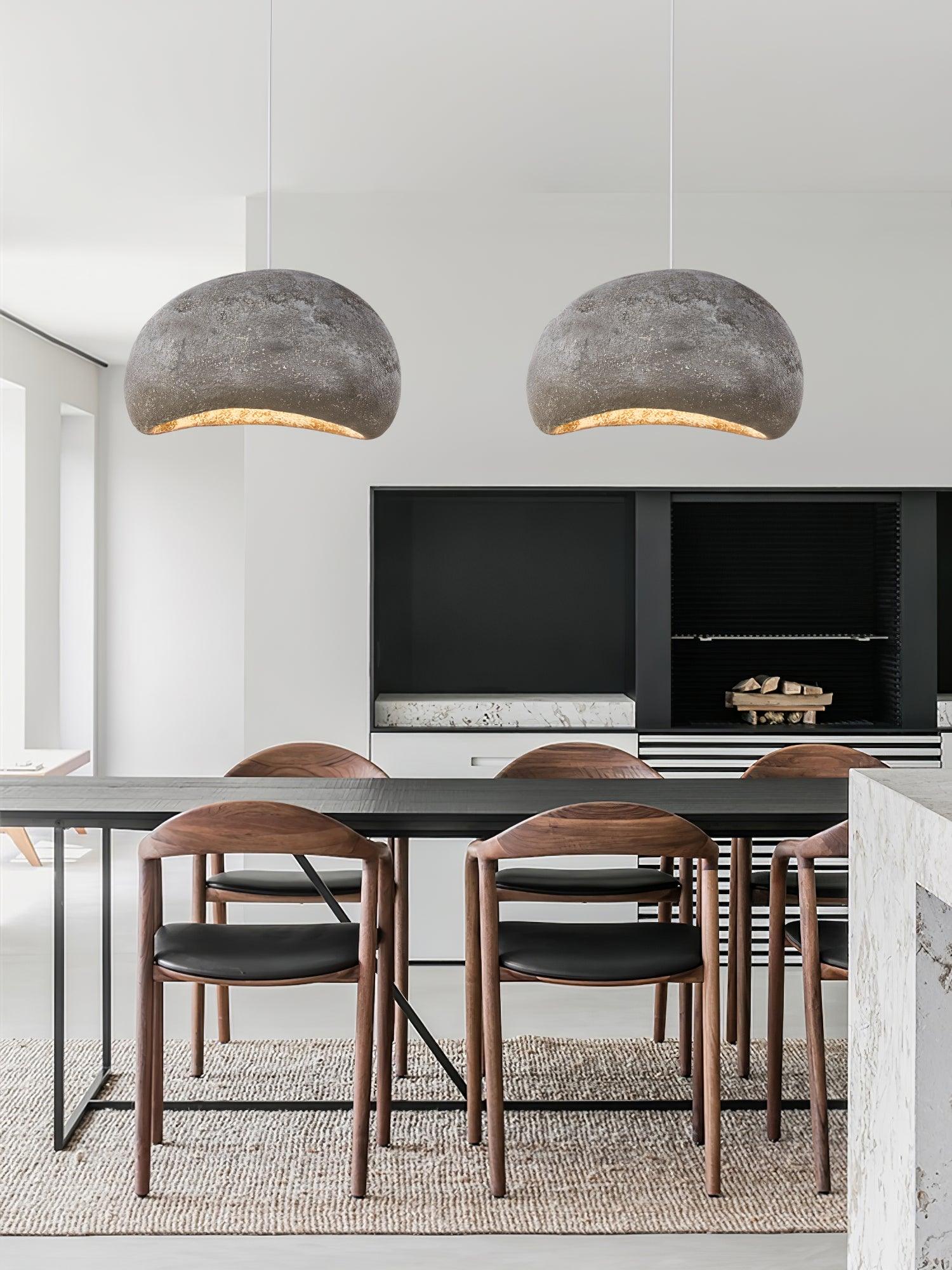 Regina Lampe Suspendue Grain Organique Texturé