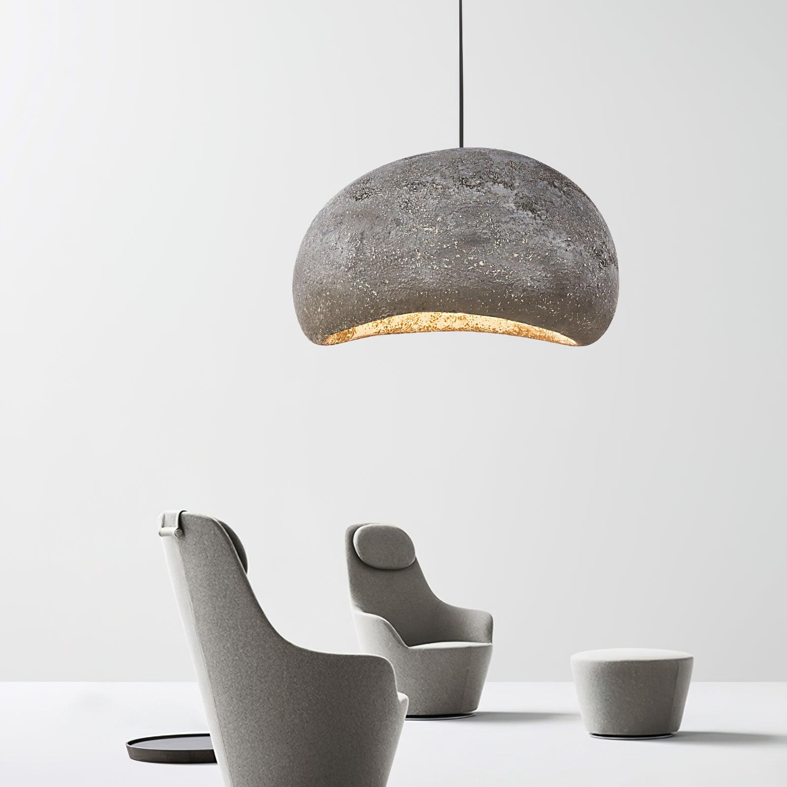 Regina Lampe Suspendue Grain Organique Texturé