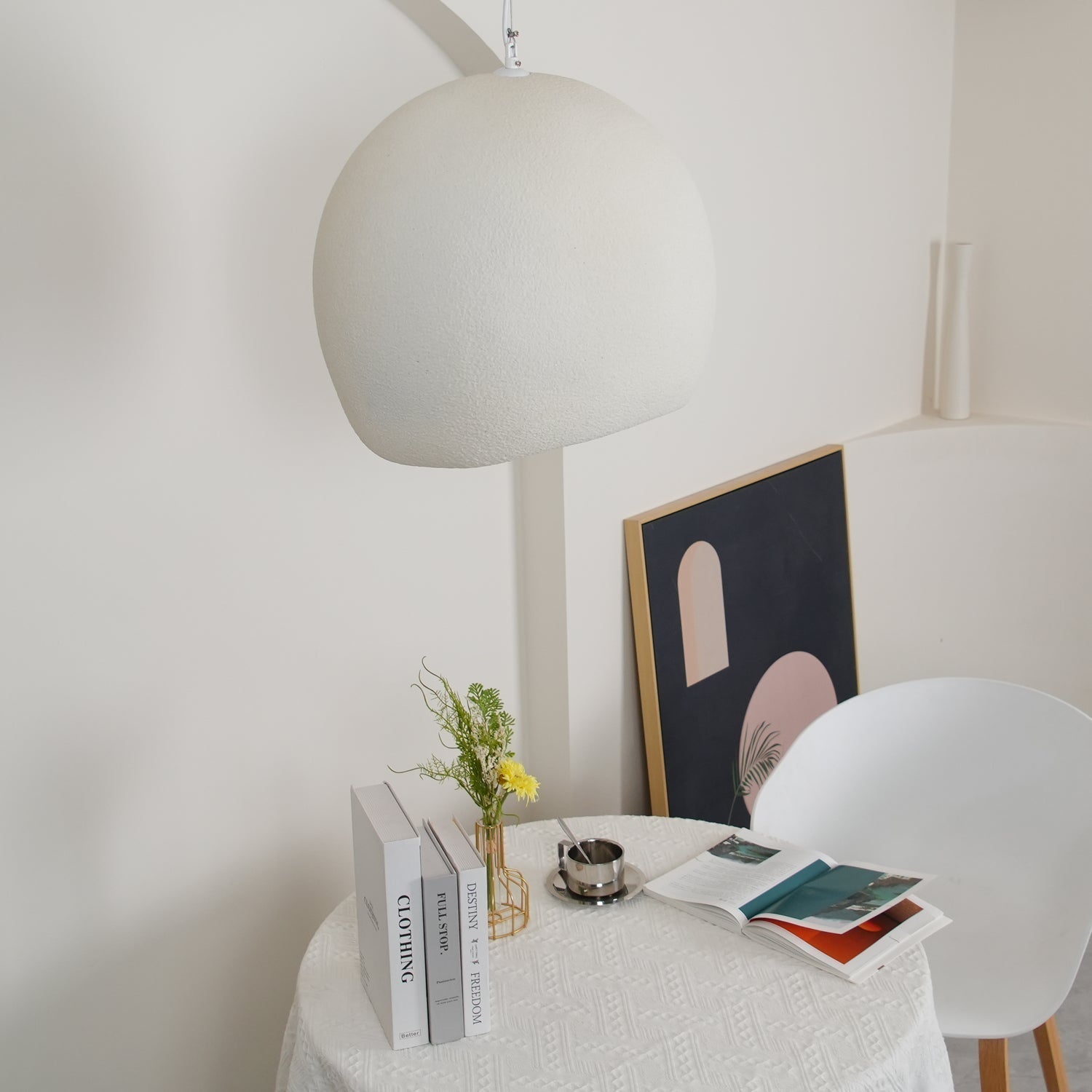 Ocara Suspension Moderne Minimaliste en Résine