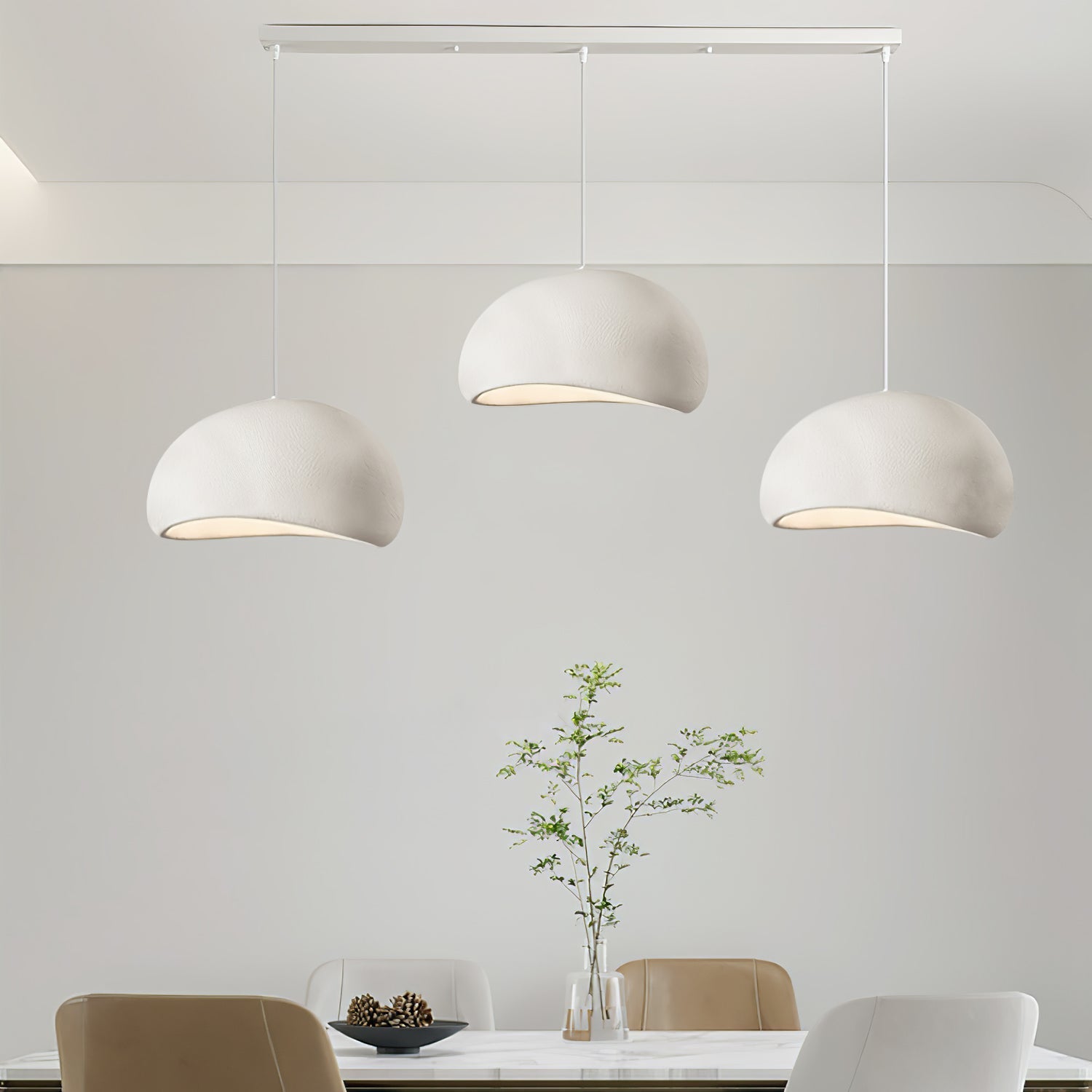 Ivinan Lampe Suspendue Style Nuage Minimaliste