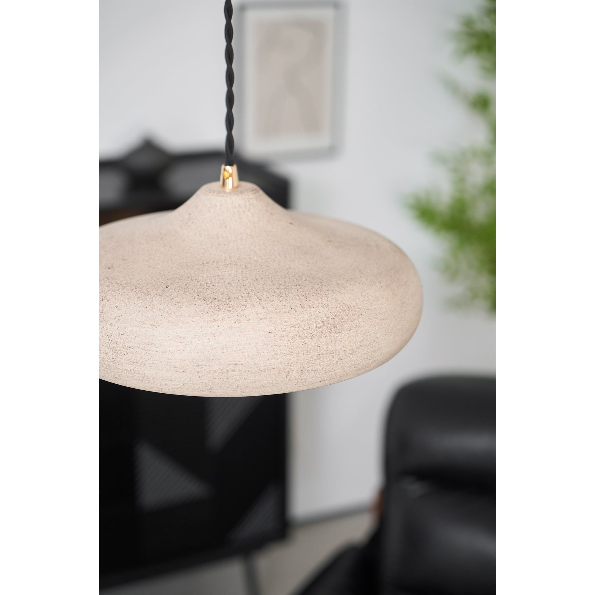 Etalyra Suspension Métal Noir Minimaliste Moderne