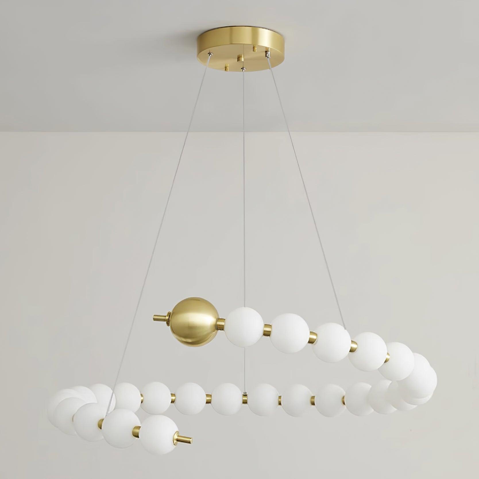 Lyra Lustre Moderne Sphères Acryliques