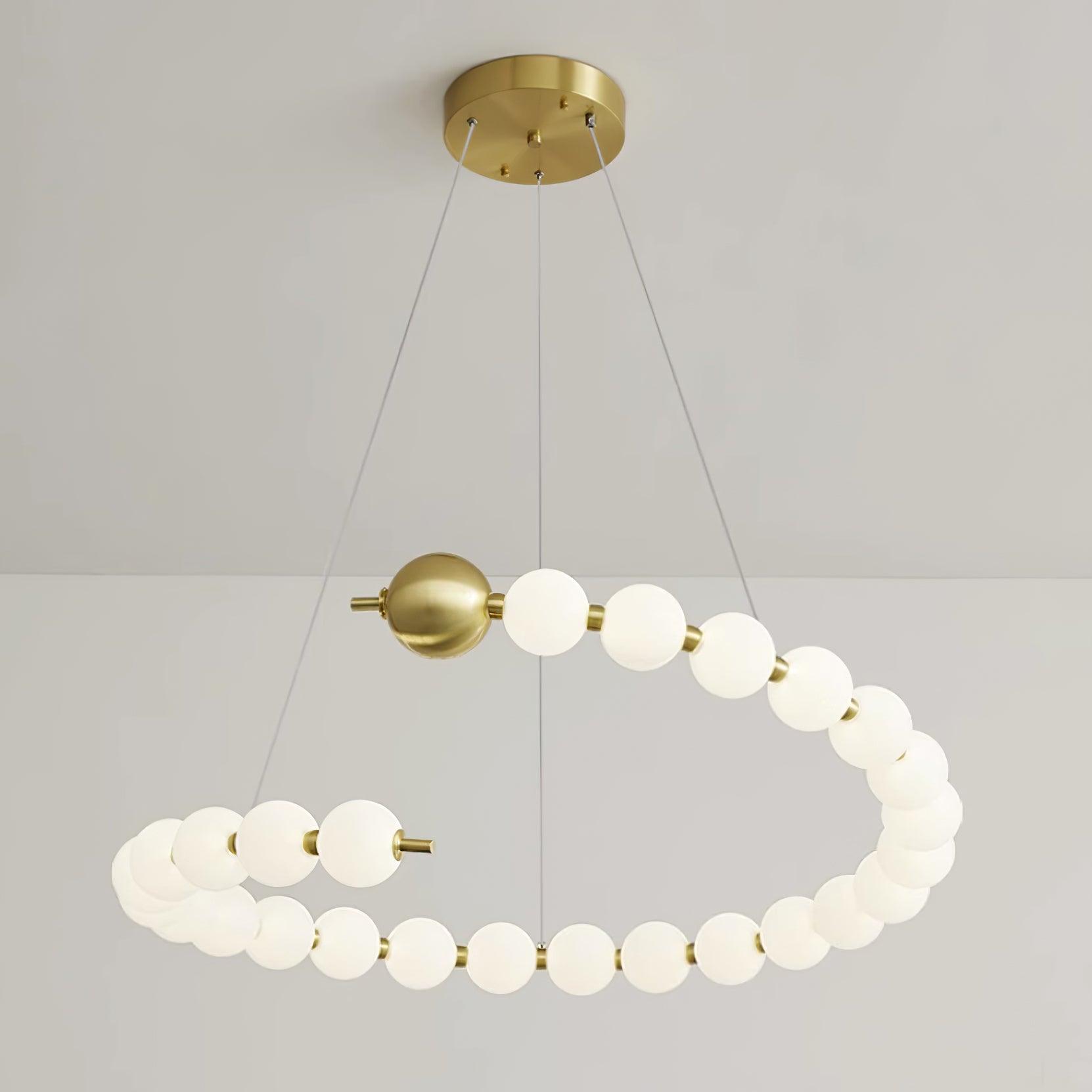 Lyra Lustre Moderne Sphères Acryliques