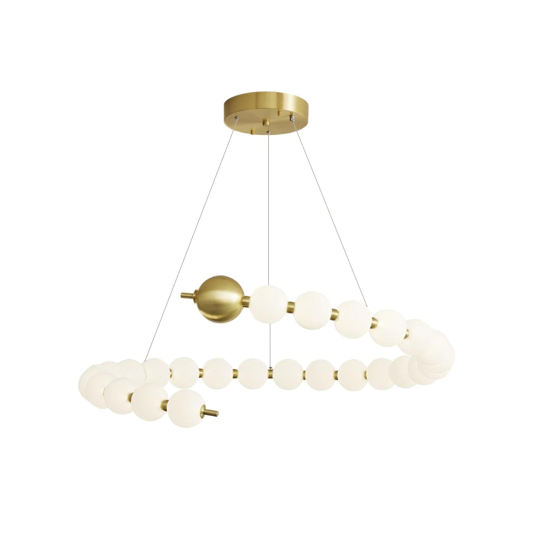 Lyra Lustre Moderne Sphères Acryliques